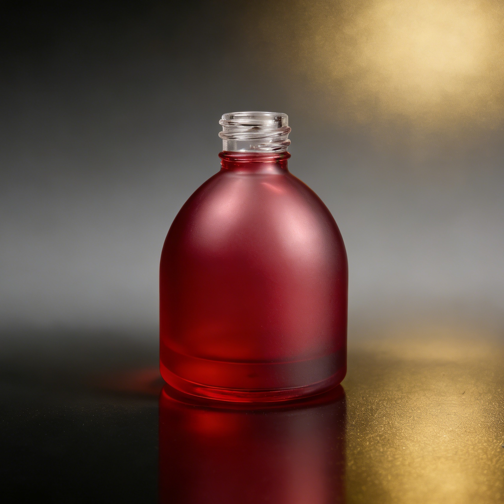 150ML Bulb‑Shape Frosted Glass Diffuser Bottle