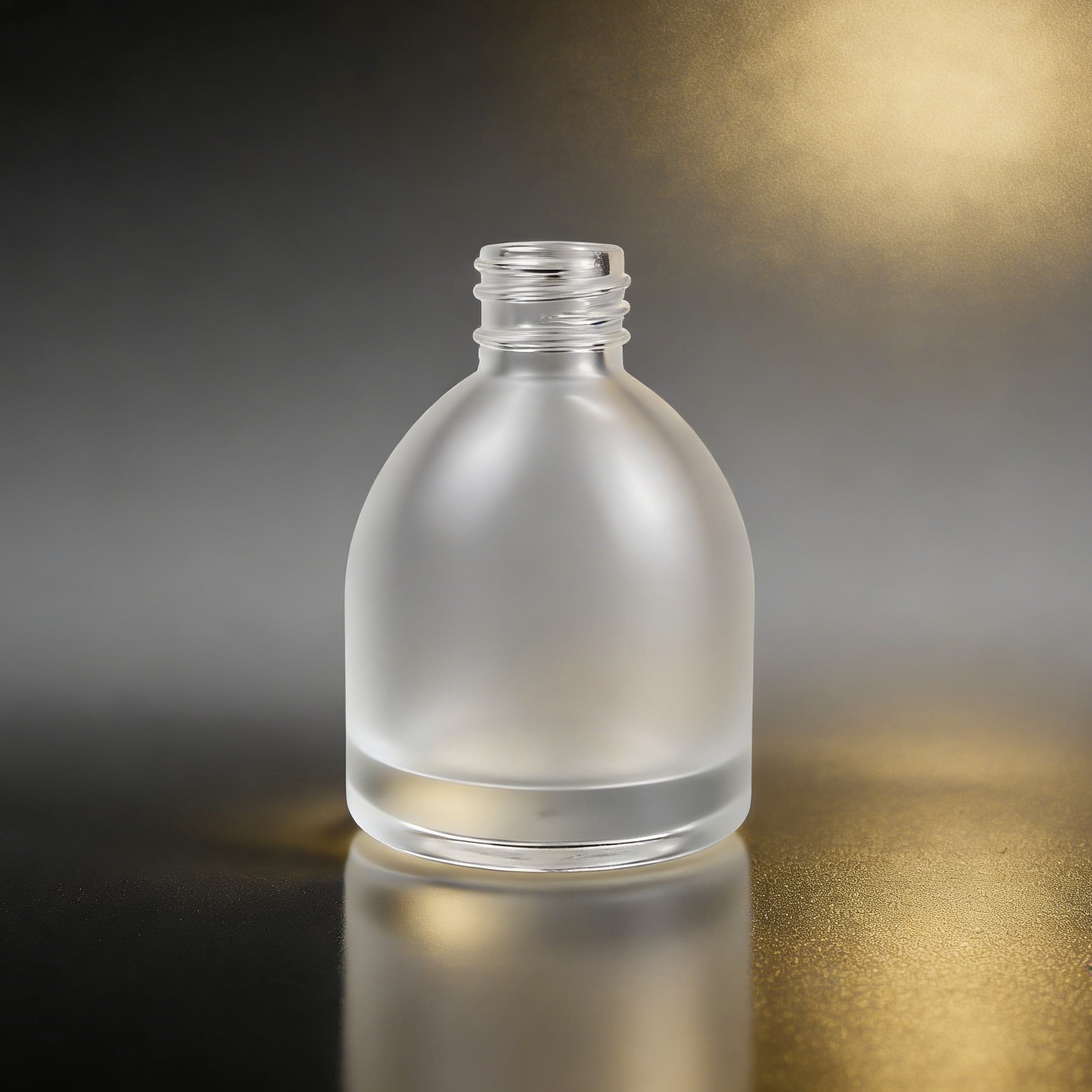 150ML Bulb‑Shape Frosted Glass Diffuser Bottle