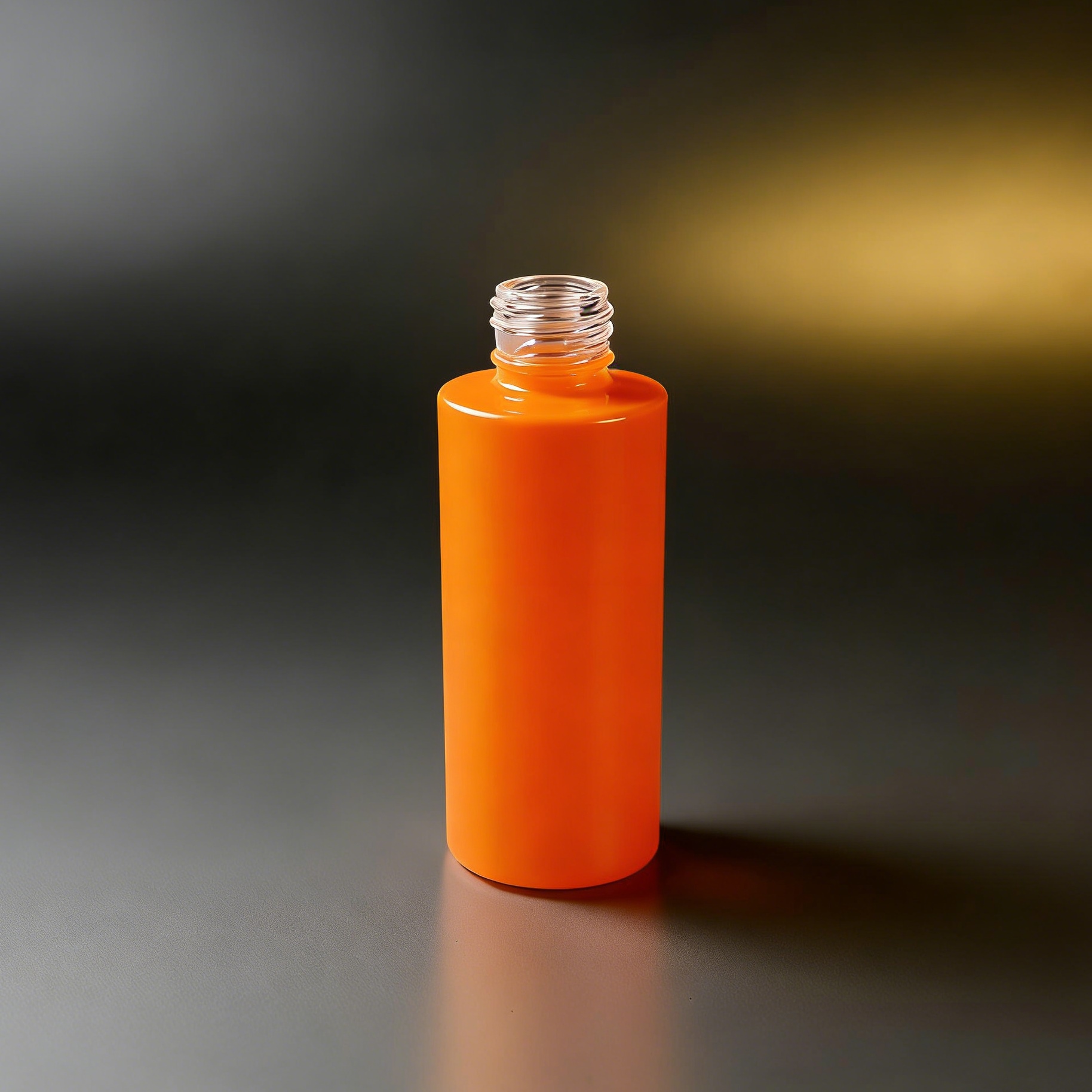 100ML Straight Cylindrical Frosted Glass Bottle