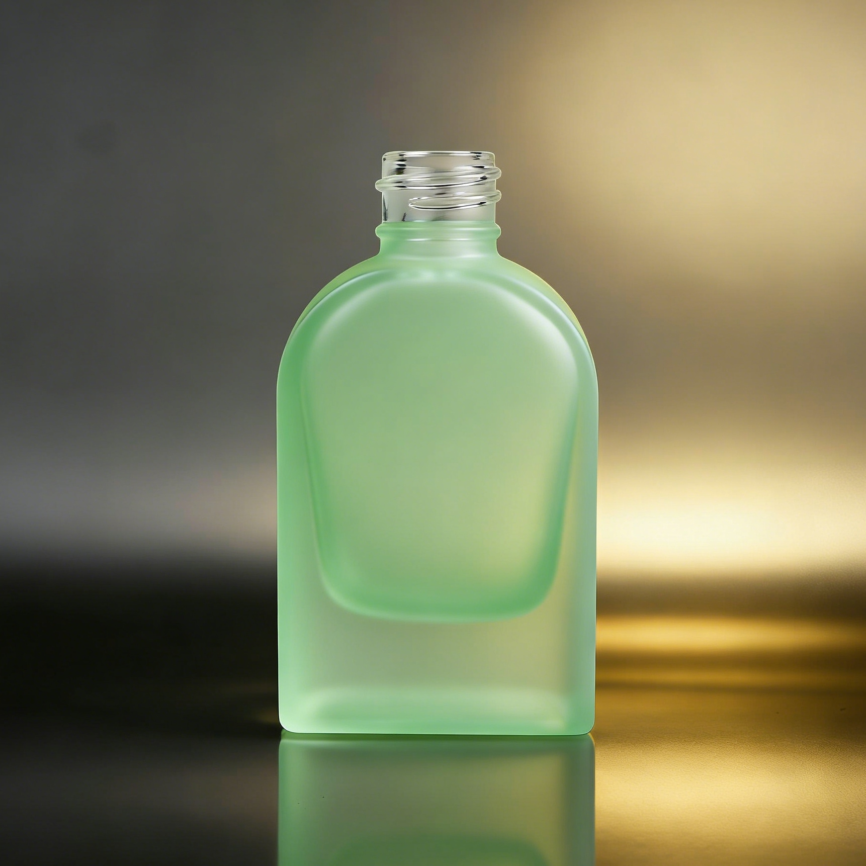 80ML Rounded‑Square Frosted Glass Bottle