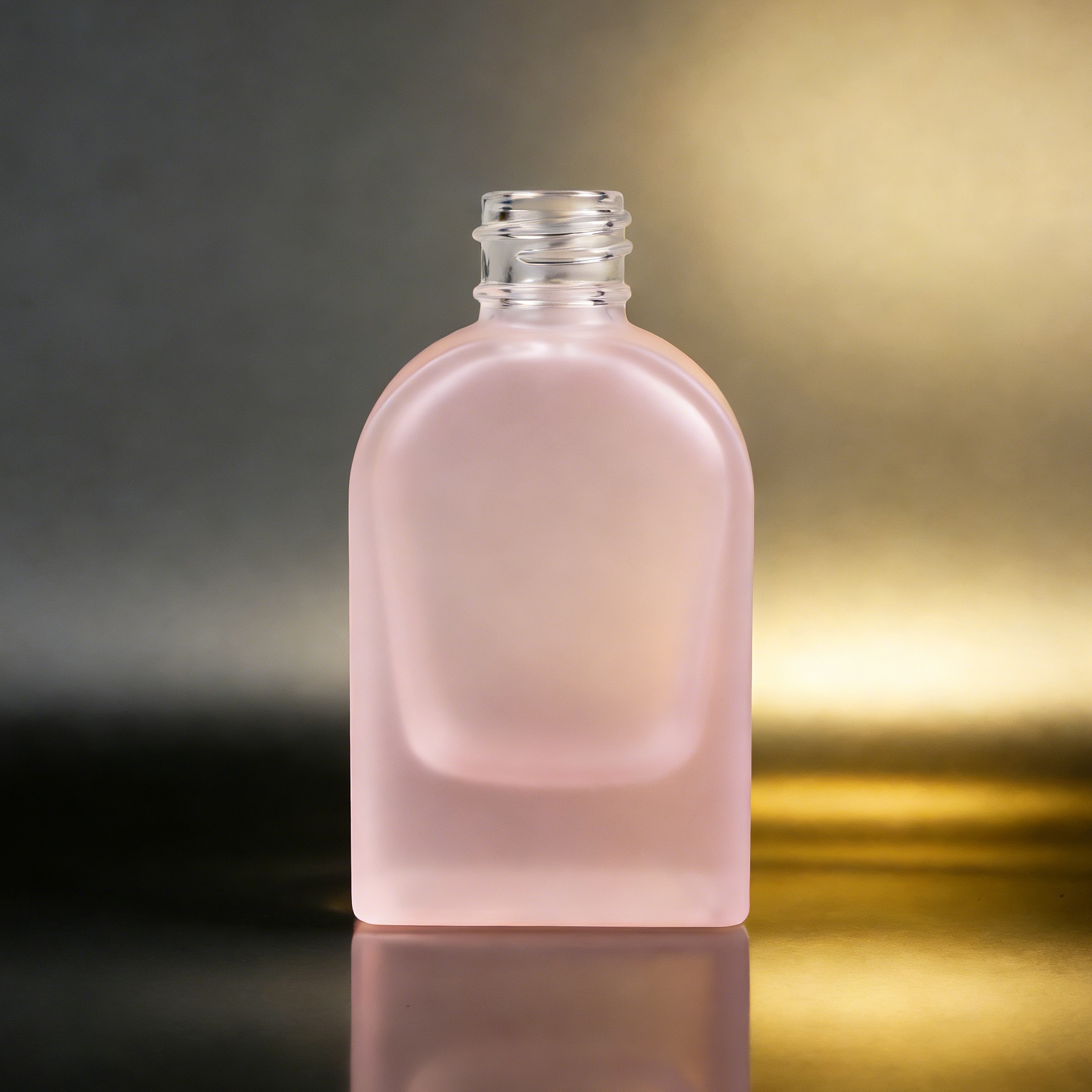 80ML Rounded‑Square Frosted Glass Bottle