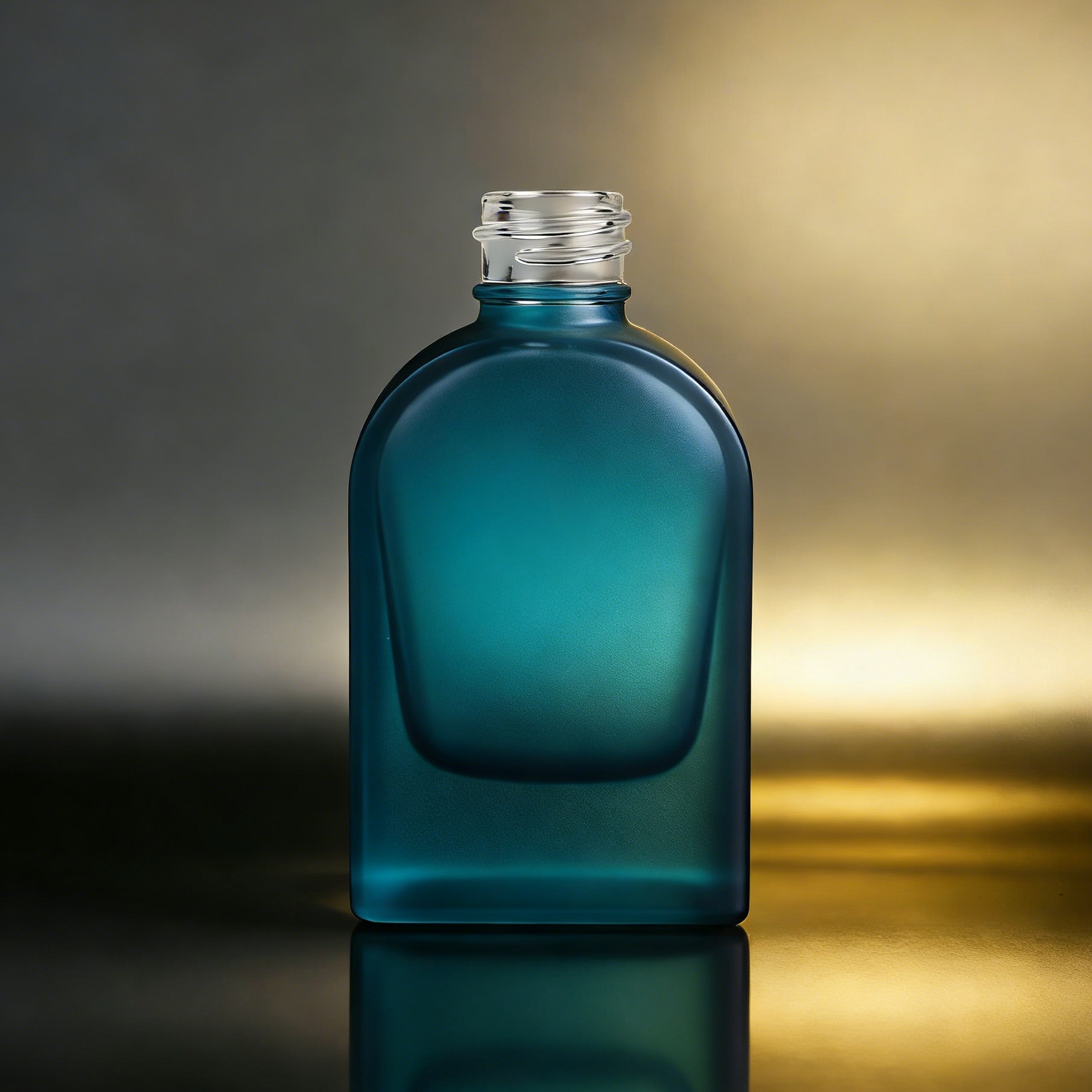 80ML Rounded‑Square Frosted Glass Bottle