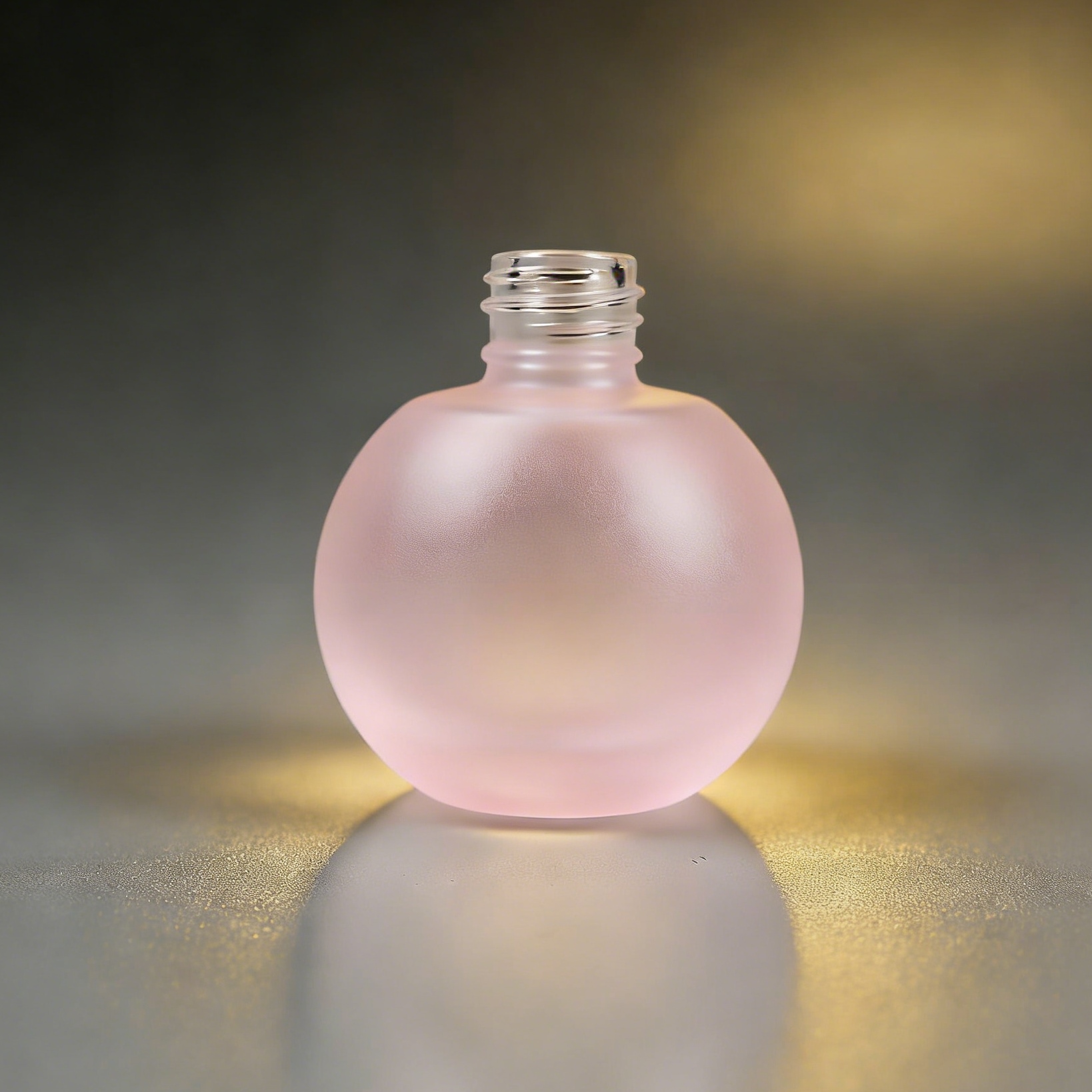 100ML Sphere Frosted Glass Bottle