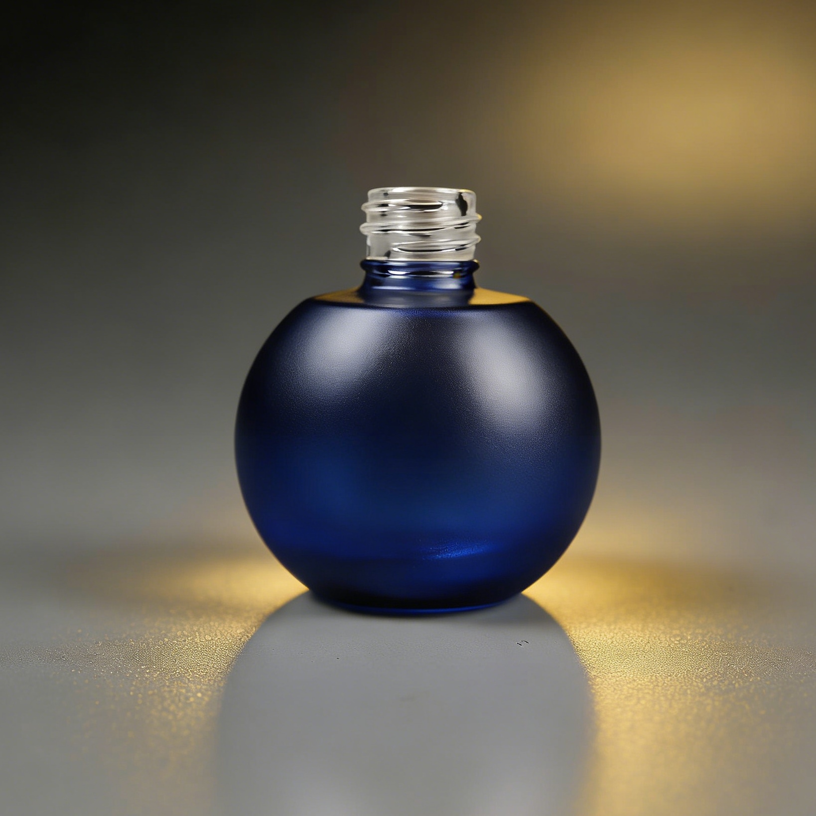 100ML Sphere Frosted Glass Bottle
