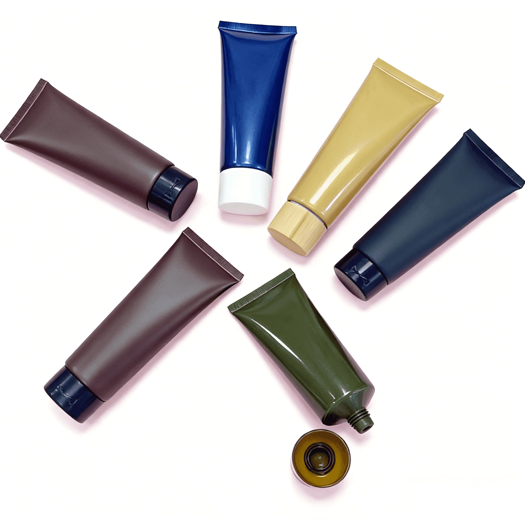 50‑120ML Colored PE Squeeze Tube