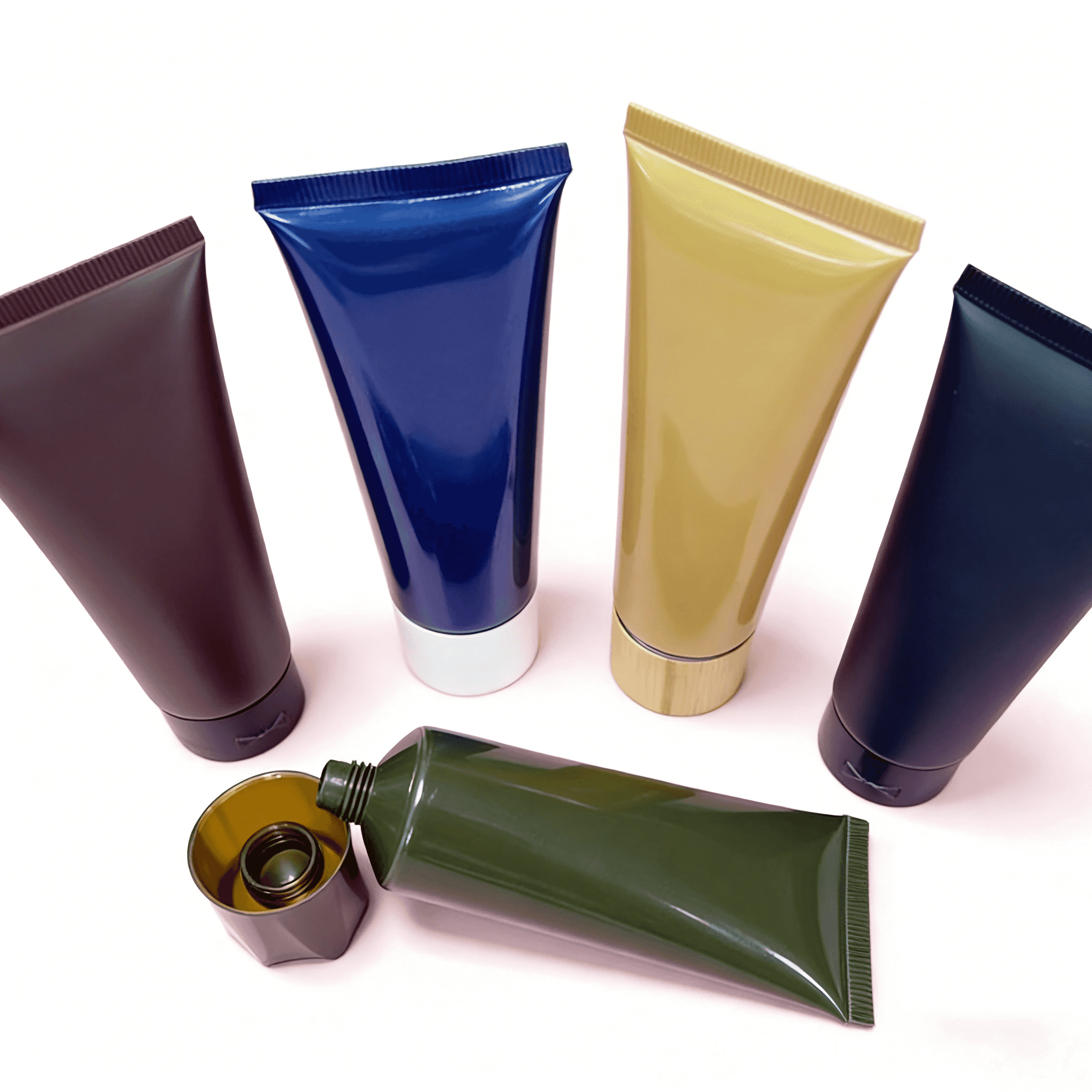 50‑120ML Colored PE Squeeze Tube