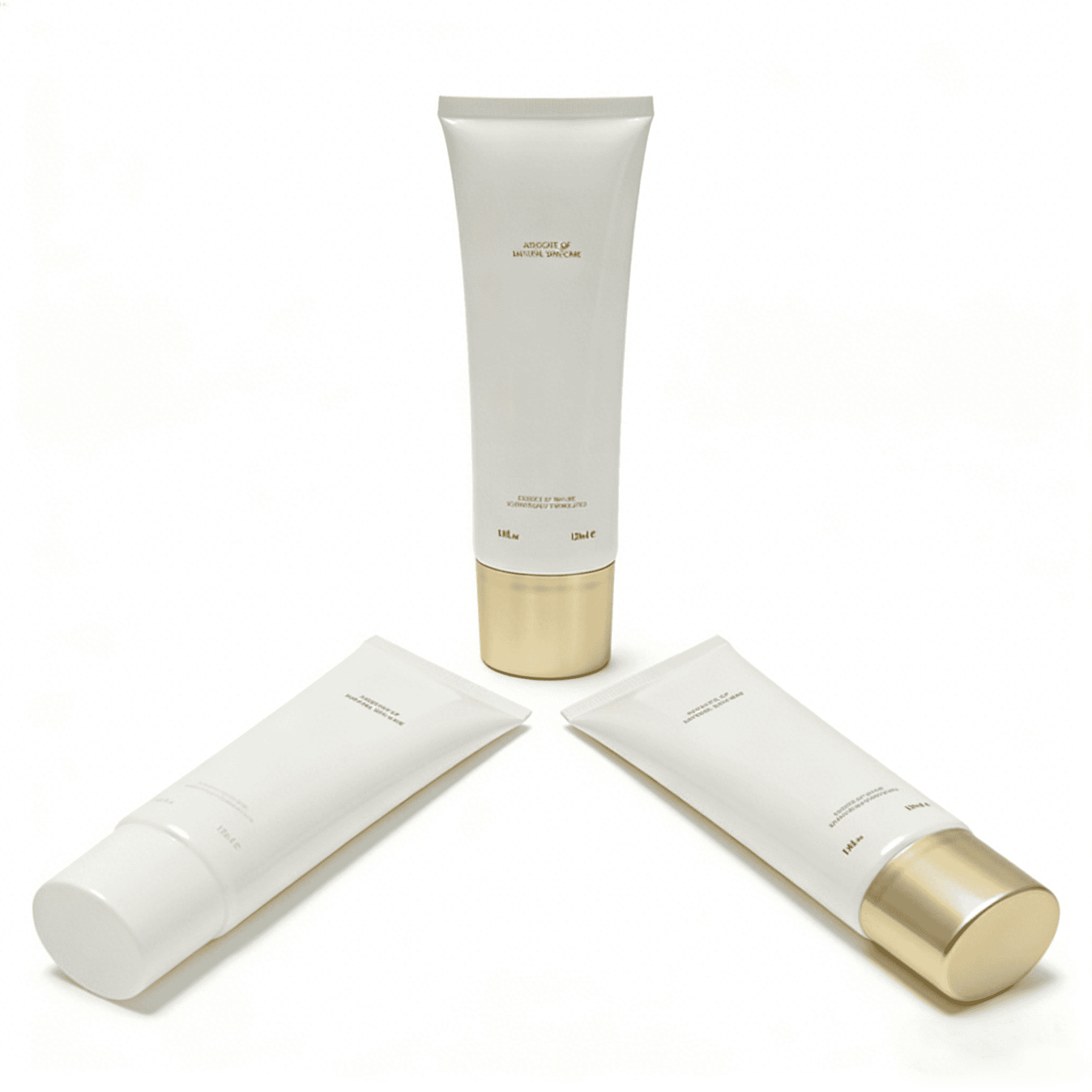 30‑120ML White PE Soft Tube