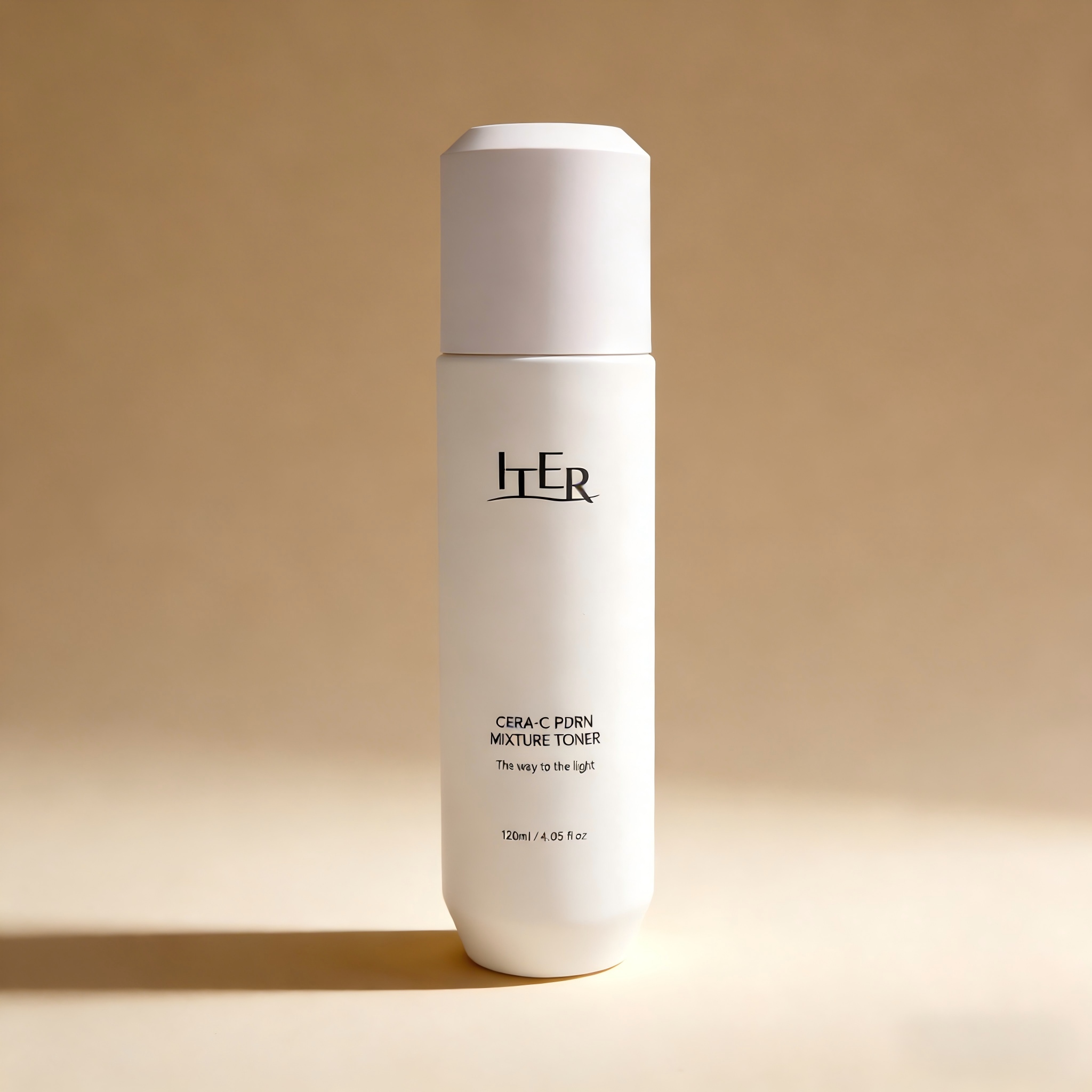 40‑120ML Minimalist Matte White Plastic Skincare Set