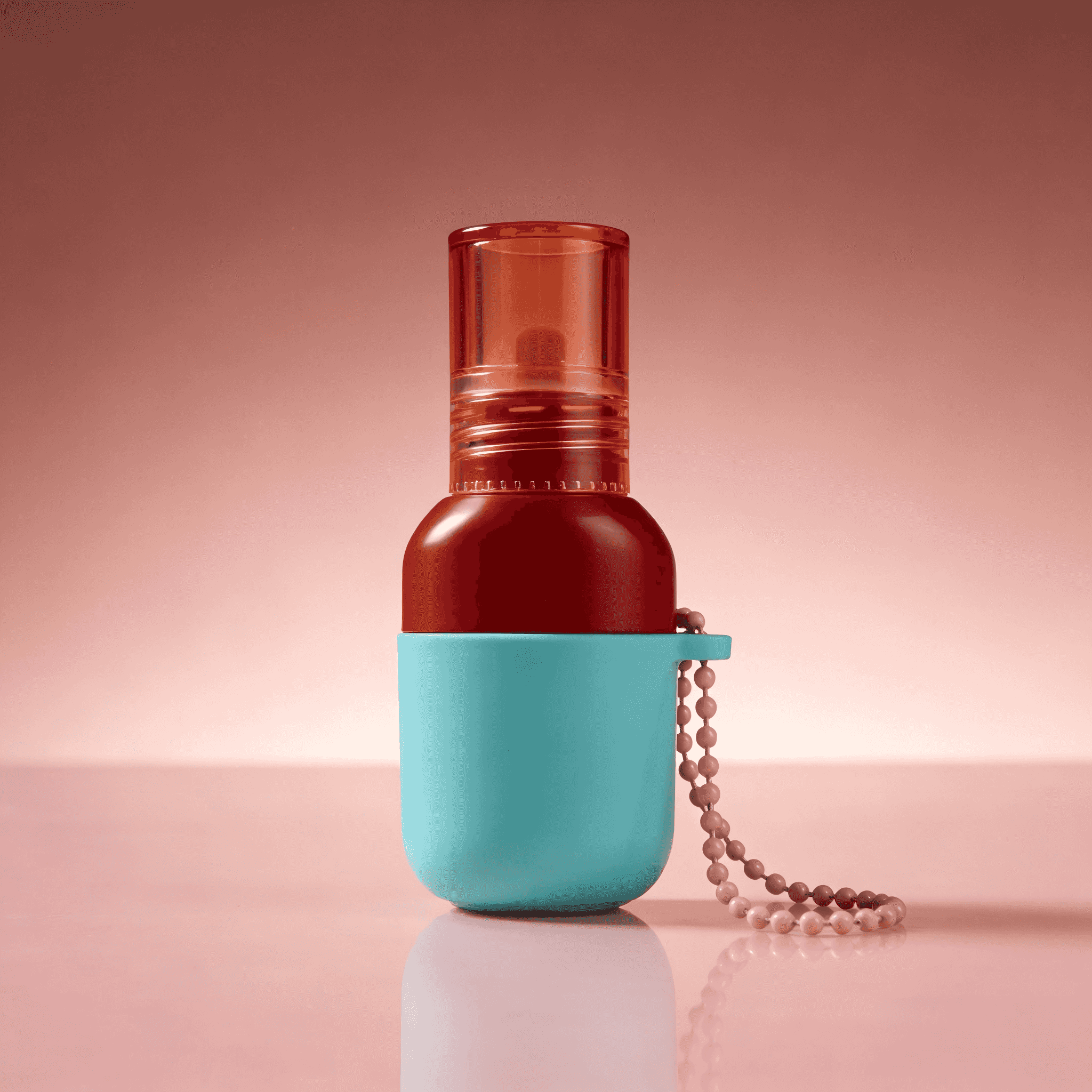 8‑15ML Color‑Block Portable Lip Gloss Bottle