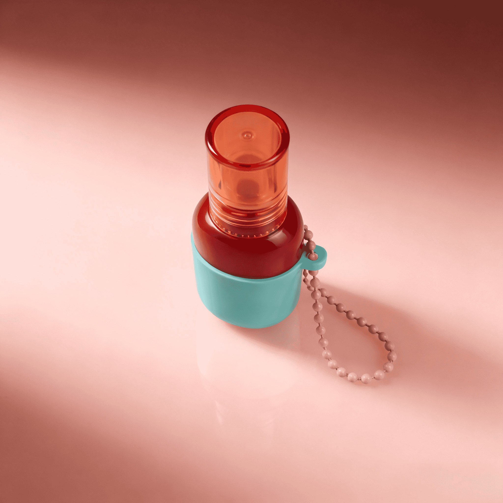 8‑15ML Color‑Block Portable Lip Gloss Bottle