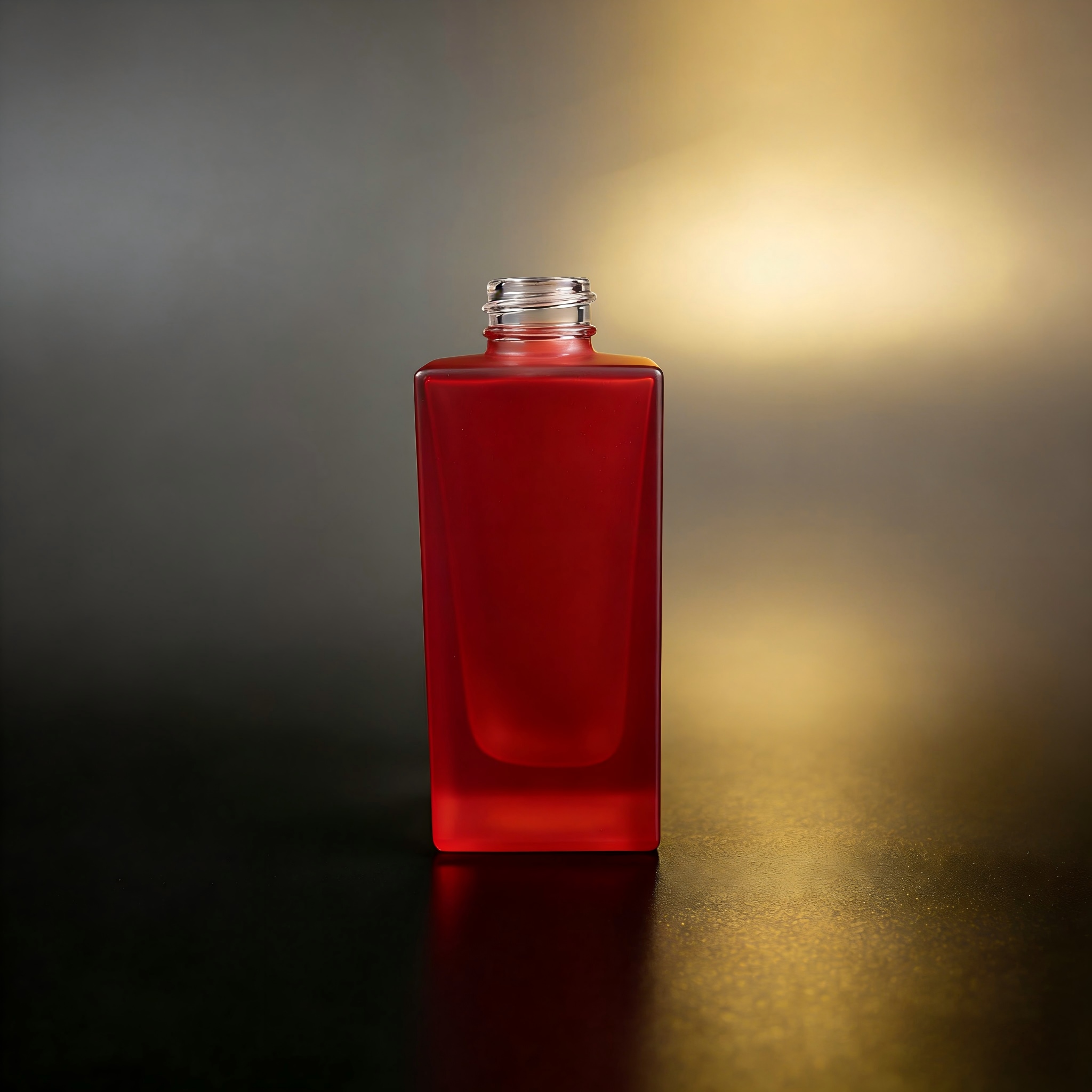 60‑120ML Deep Recessed Square Glass Bottle