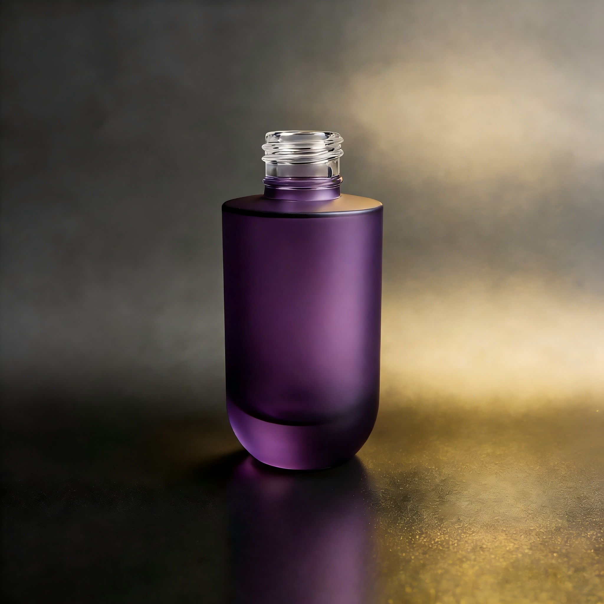 100‑150ML Rounded Cylindrical Glass Bottle