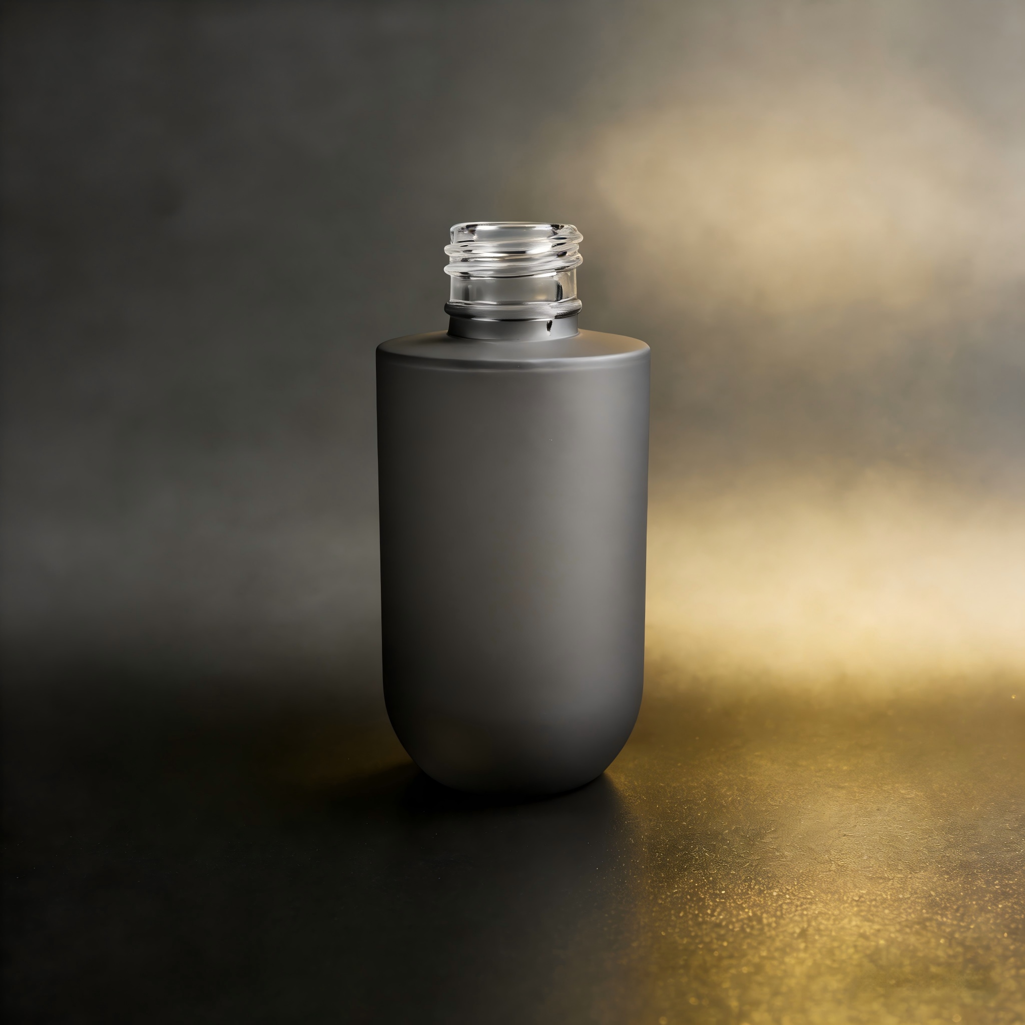 100‑150ML Rounded Cylindrical Glass Bottle