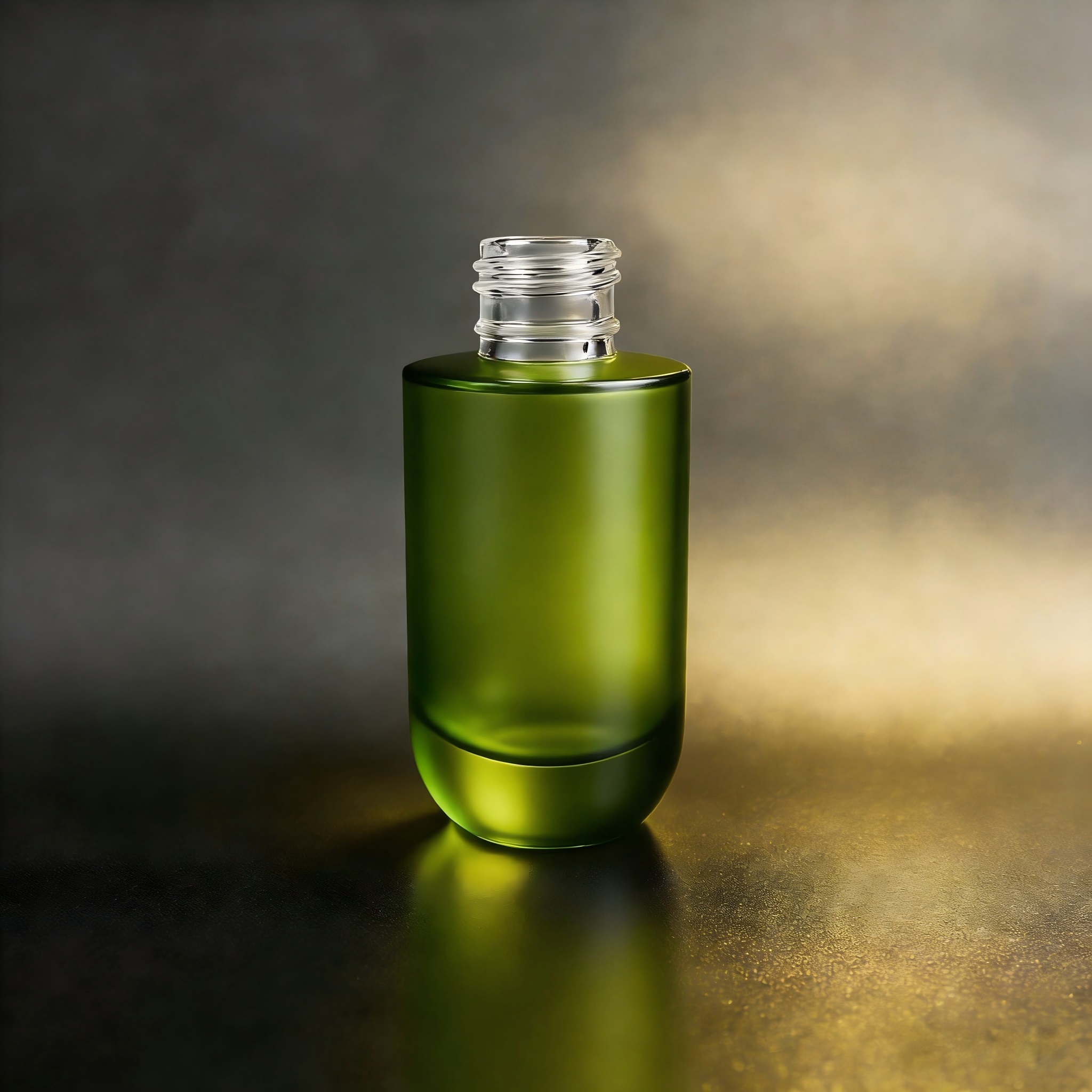 100‑150ML Rounded Cylindrical Glass Bottle