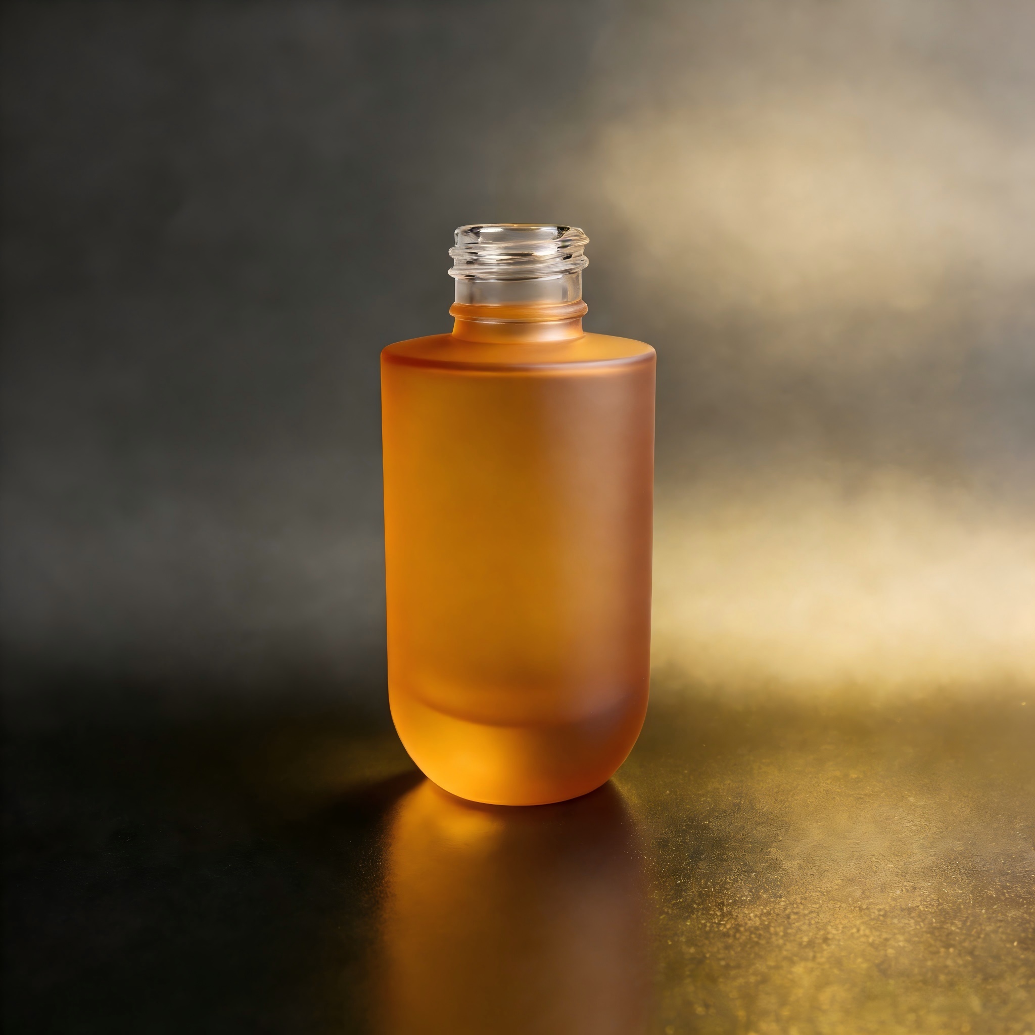 100‑150ML Rounded Cylindrical Glass Bottle
