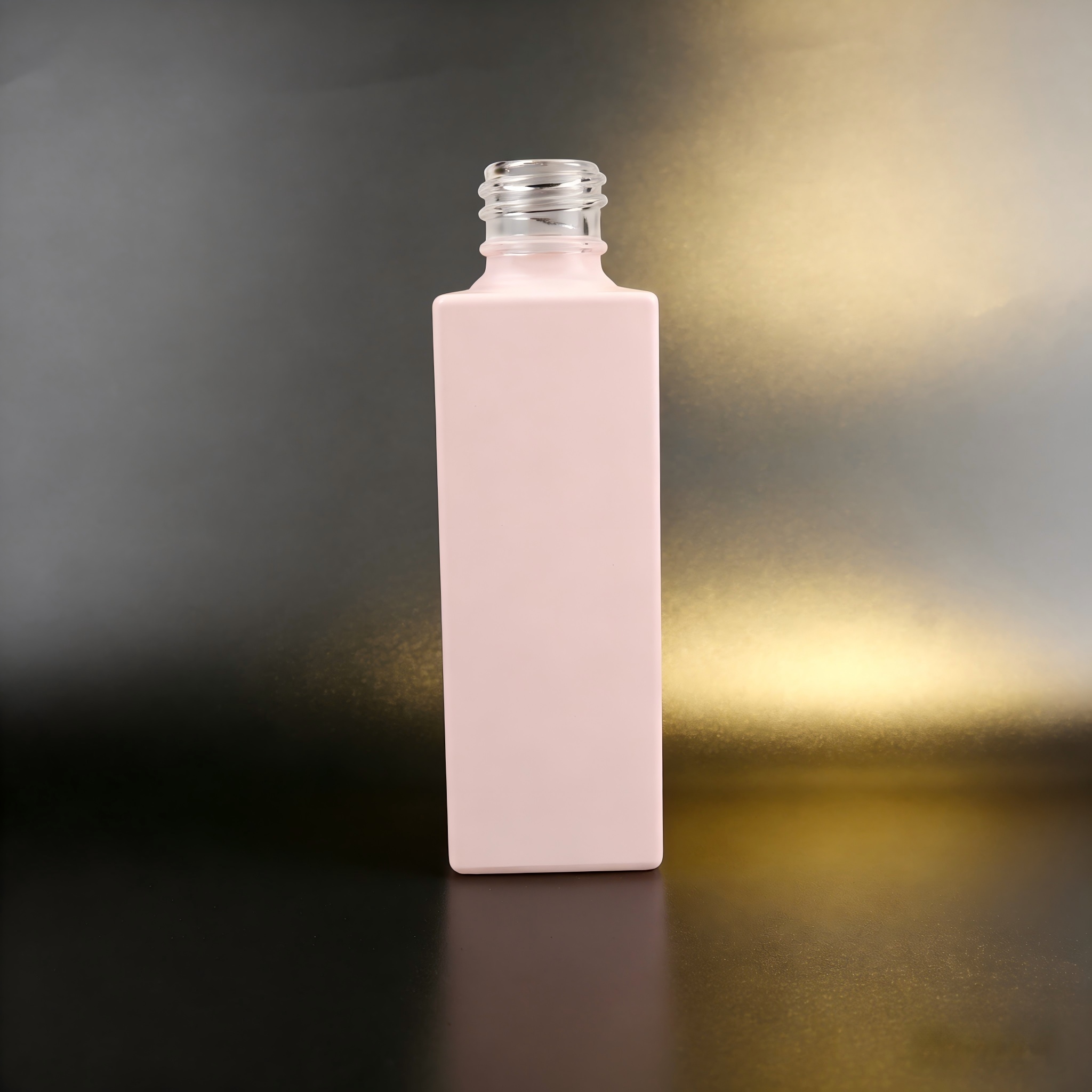 80‑120ML Tall Square Recessed Glass Bottle