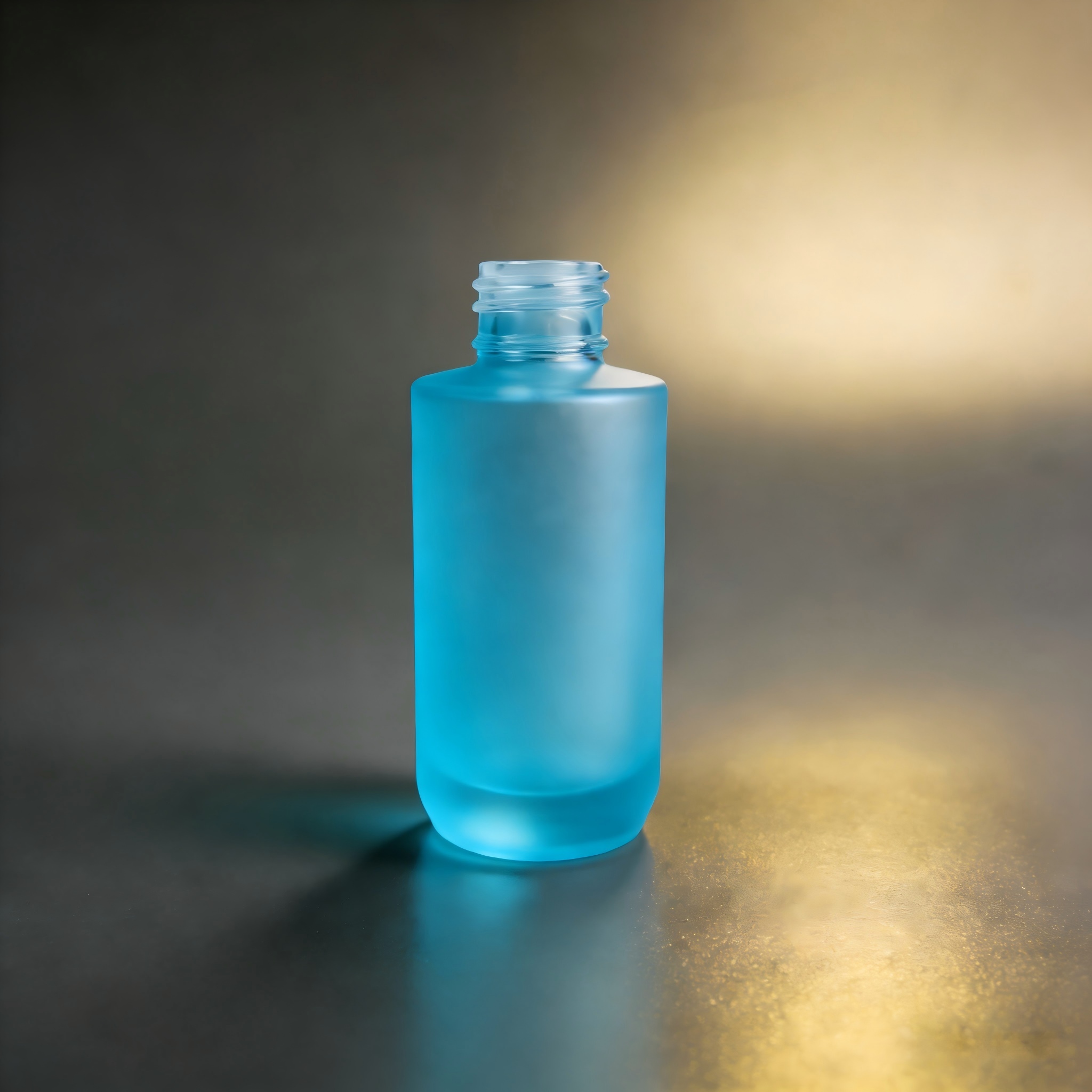 60‑80ML Short Cylindrical Glass Bottle