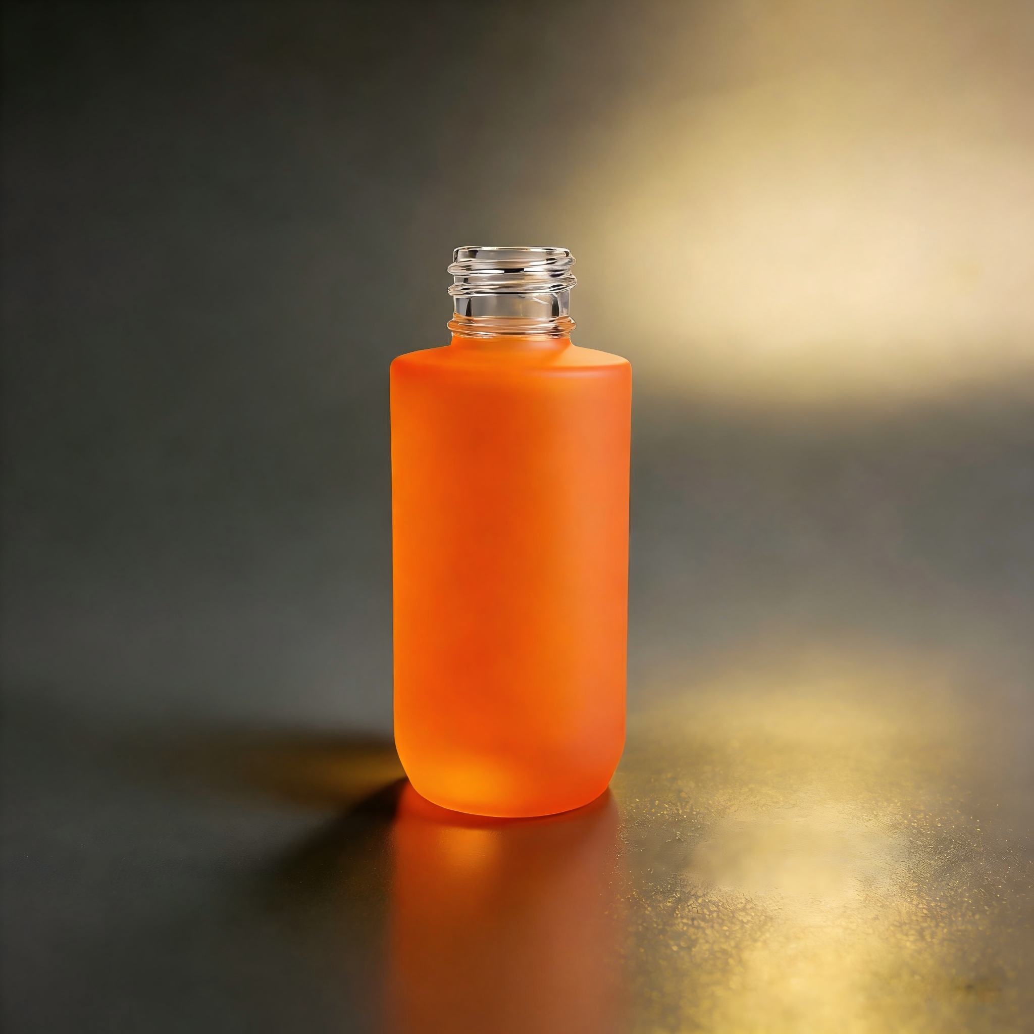 60‑80ML Short Cylindrical Glass Bottle