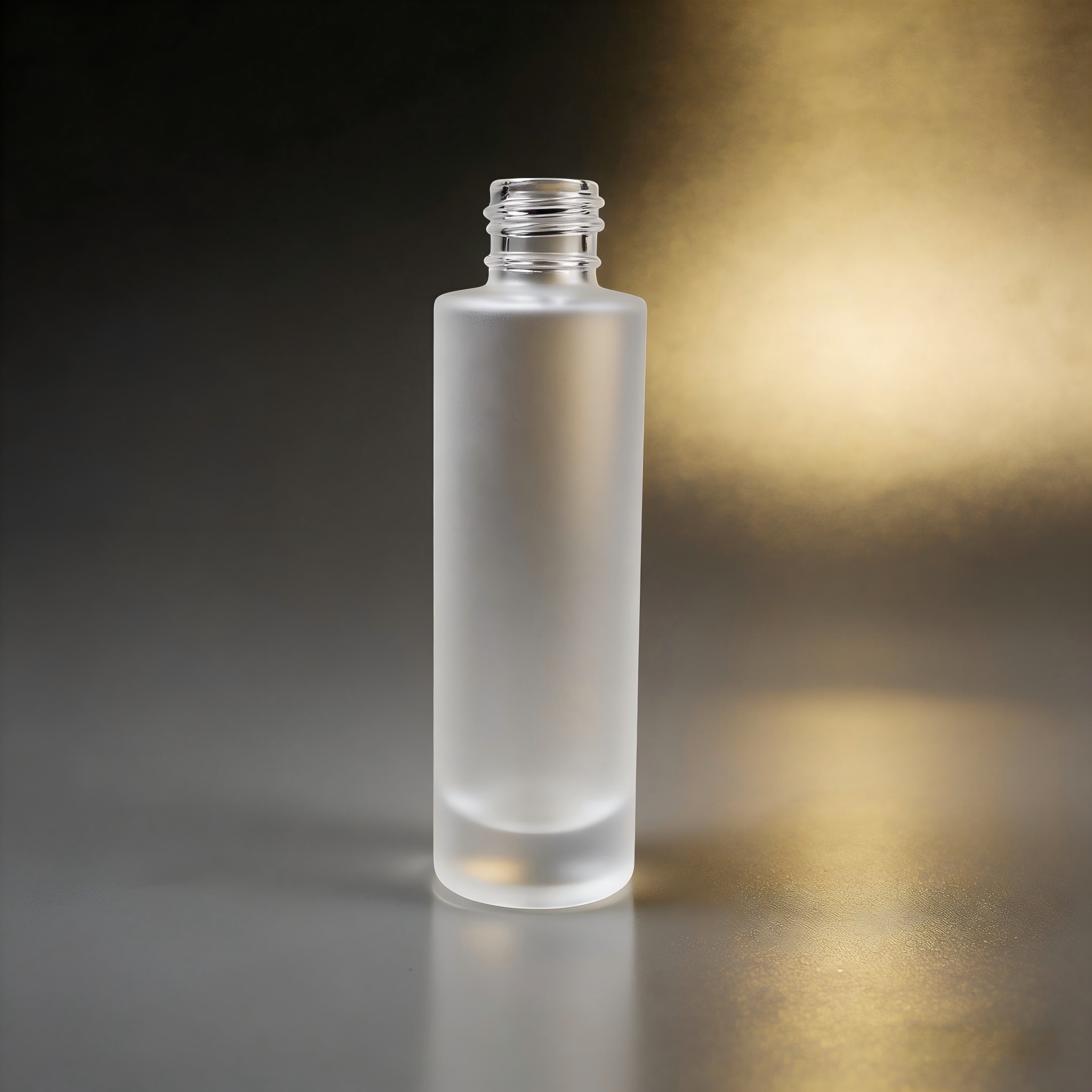 100‑120ML Tall Straight Cylindrical Glass Bottle