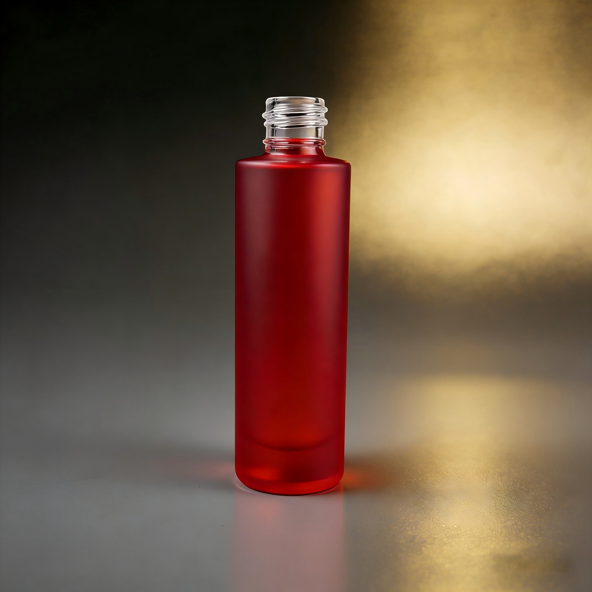 100‑120ML Tall Straight Cylindrical Glass Bottle