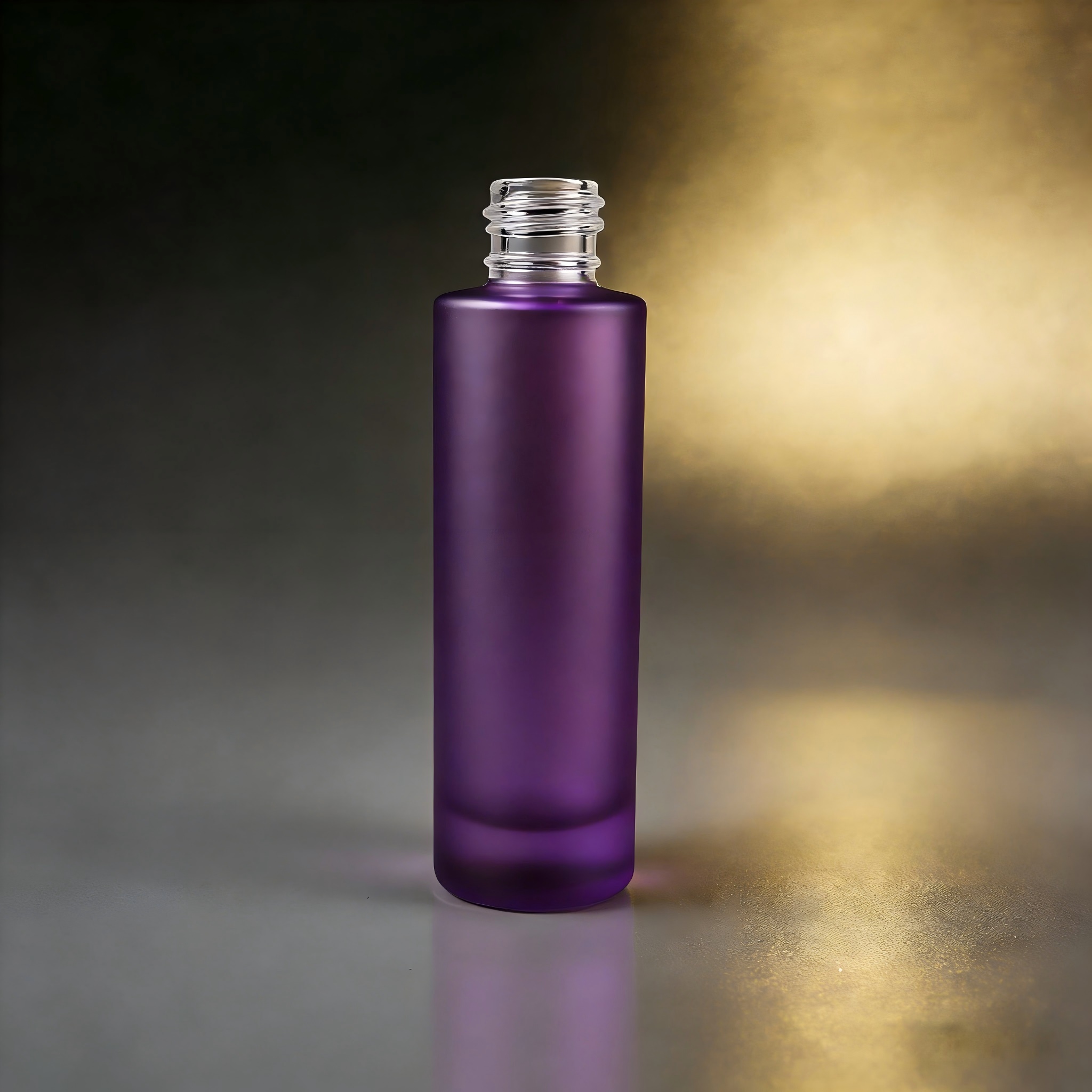 100‑120ML Tall Straight Cylindrical Glass Bottle