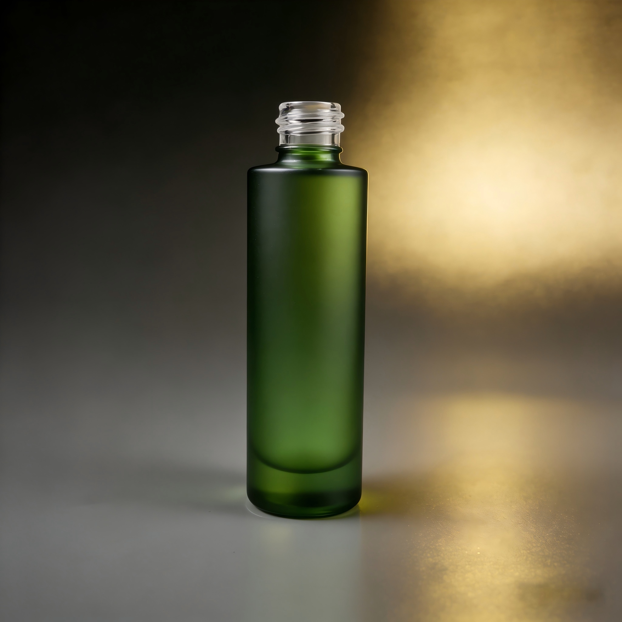 100‑120ML Tall Straight Cylindrical Glass Bottle