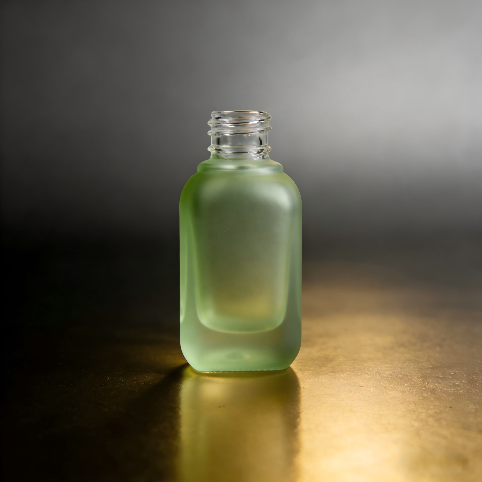 50‑60ML Rounded Square Glass Bottle