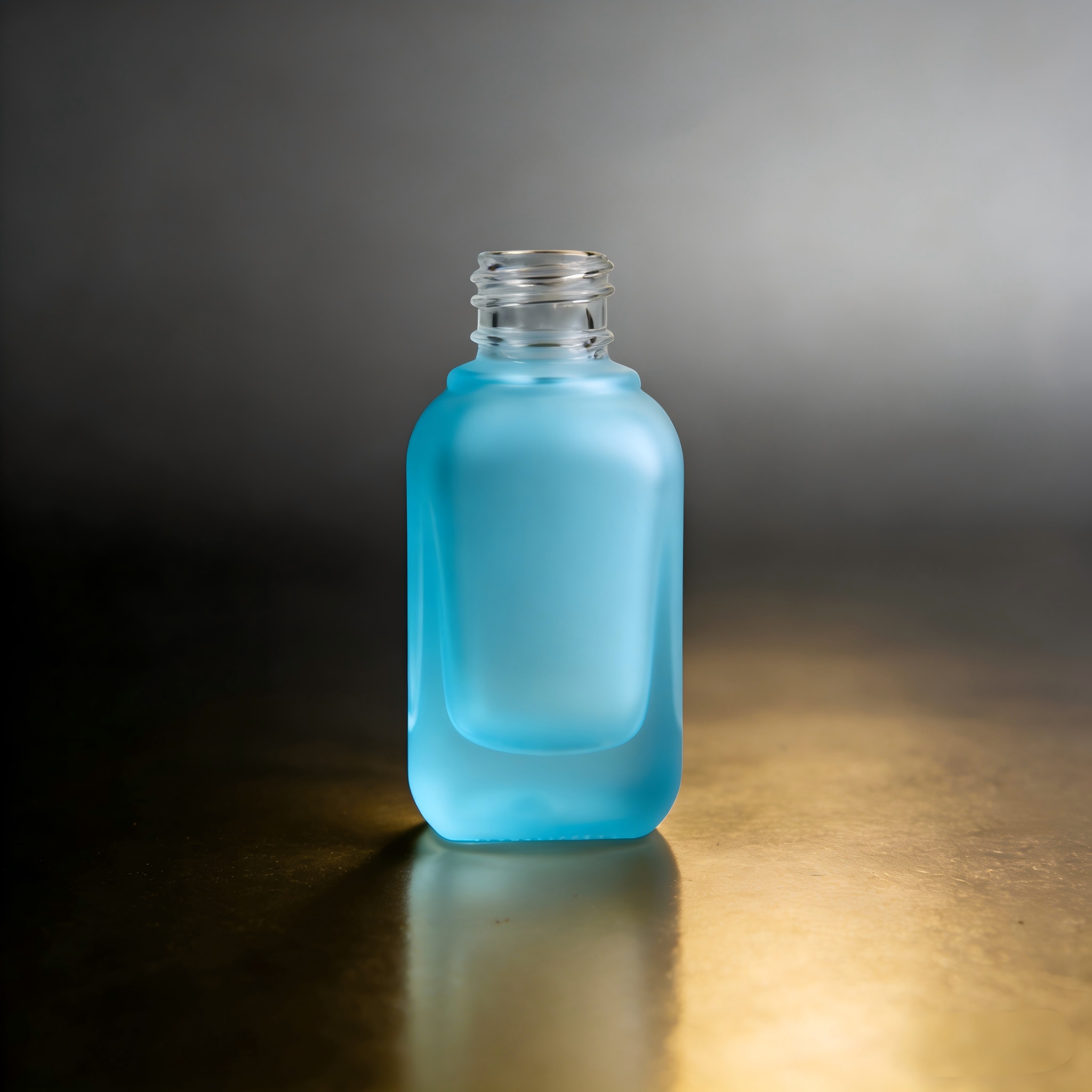 50‑60ML Rounded Square Glass Bottle