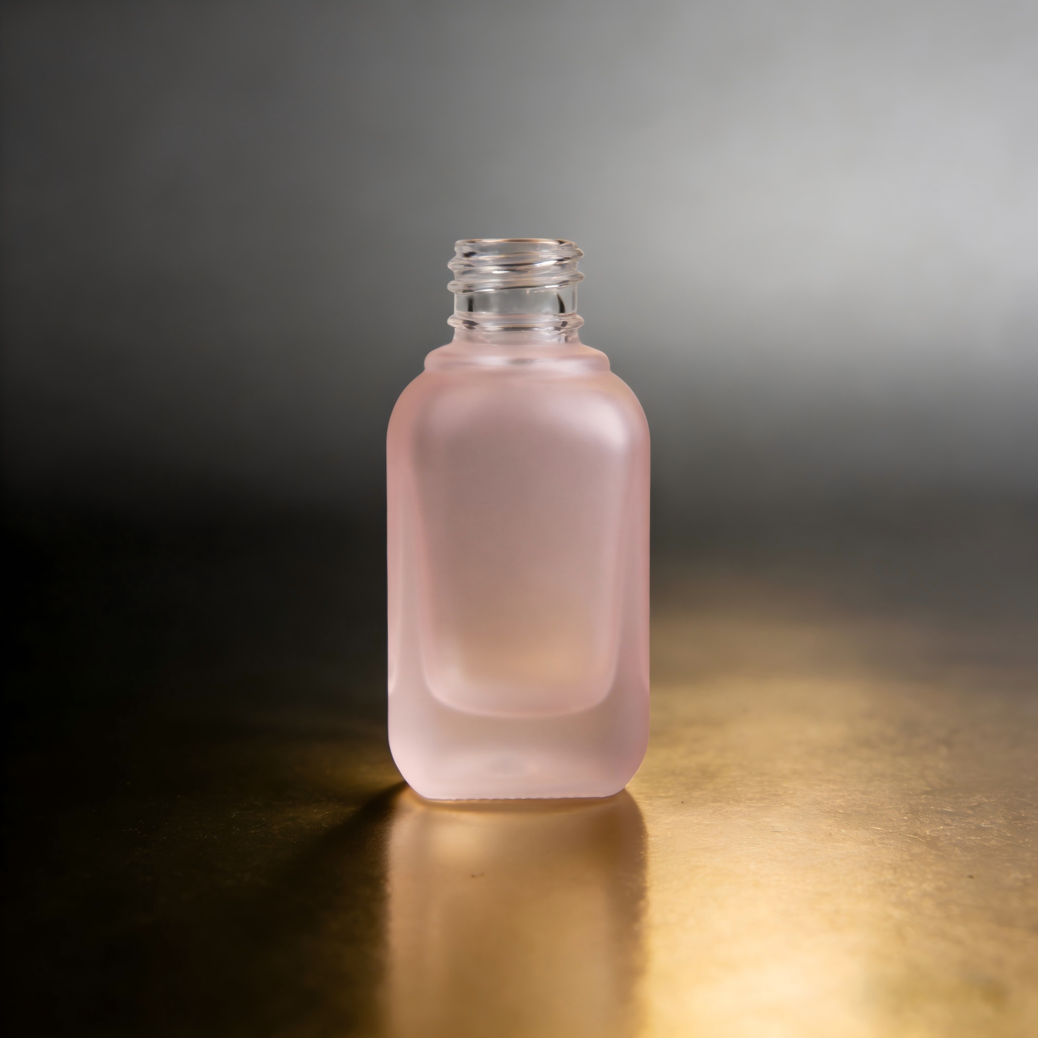 50‑60ML Rounded Square Glass Bottle