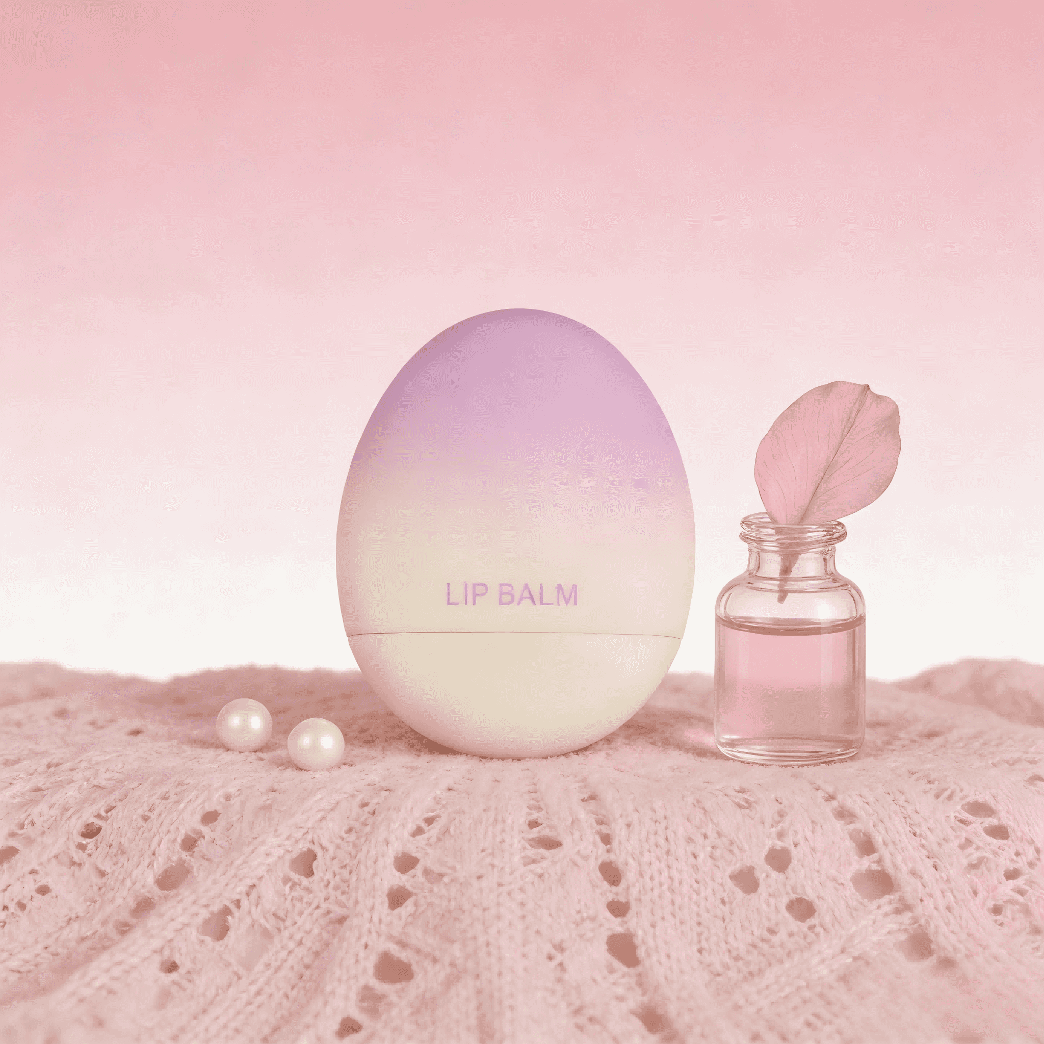 7‑9g Egg‑Shaped Lip Balm Container