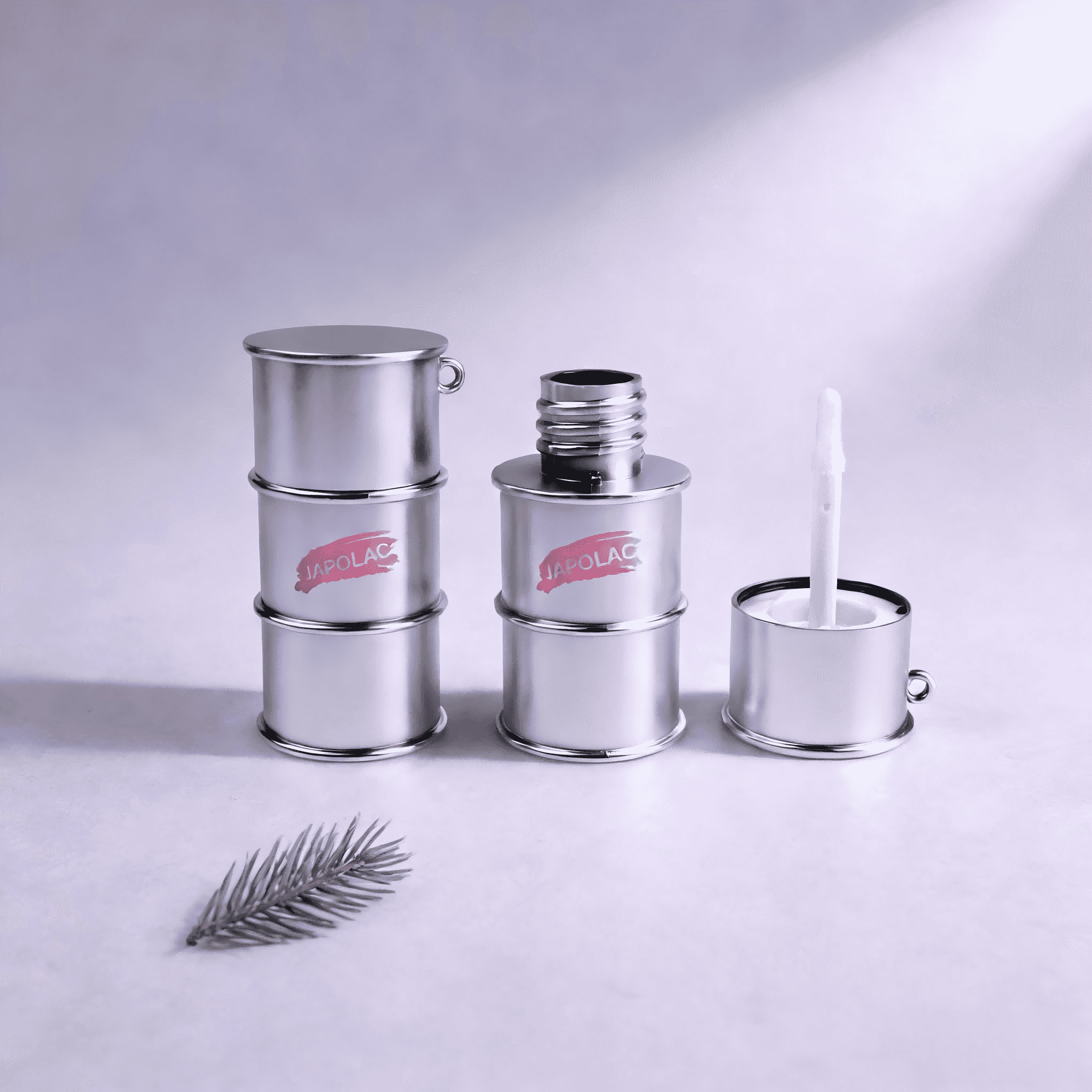 6‑8ml Metal Cylinder Lip Gloss Tube