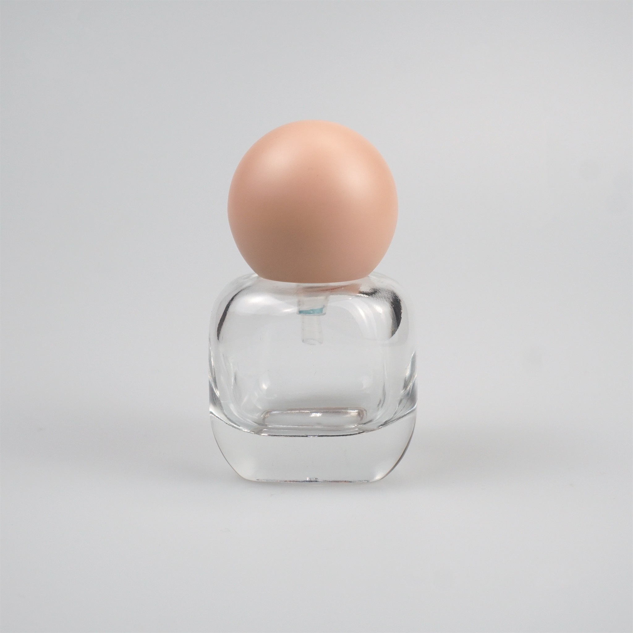 30‑40ml Rounded Square Glass Foundation Bottle
