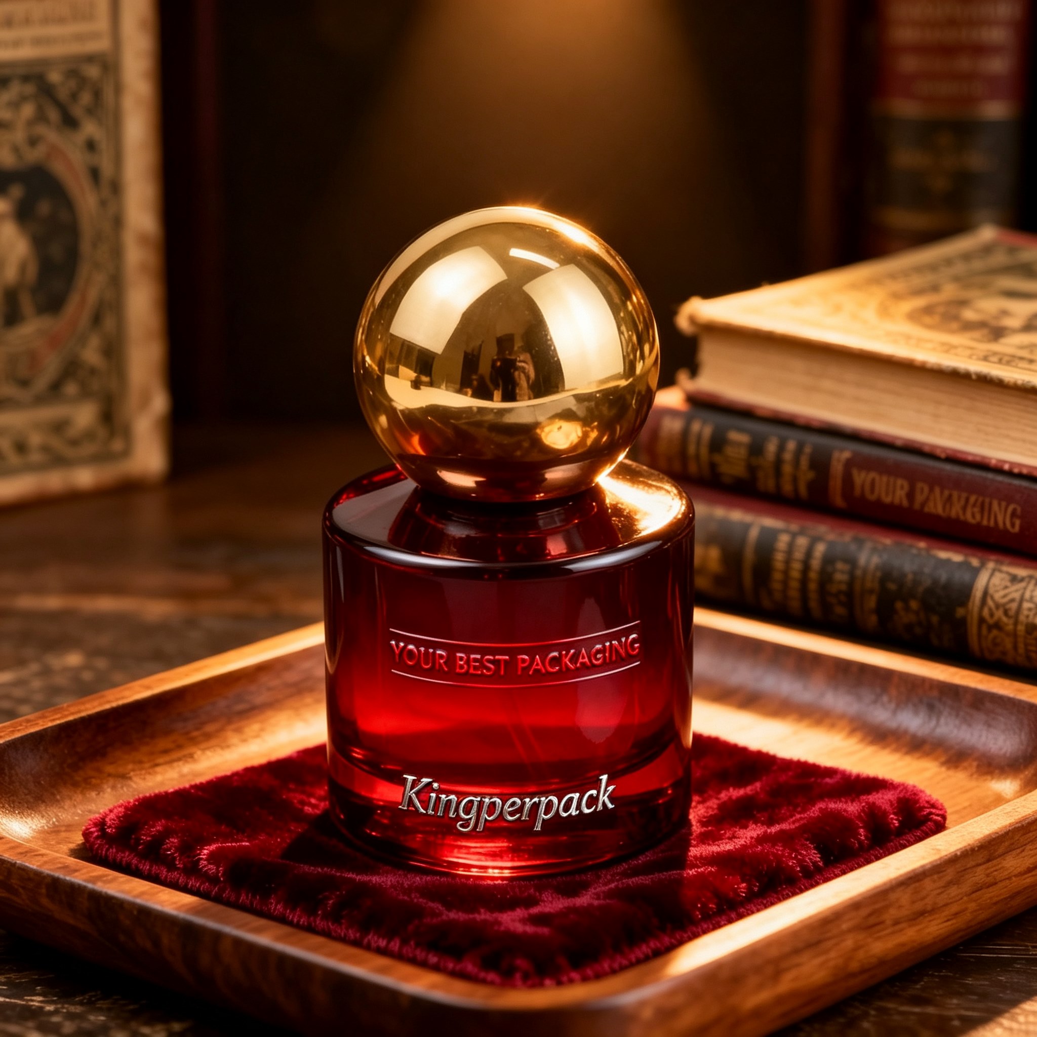 50‑80ml Short Cylinder Glass Perfume Bottle