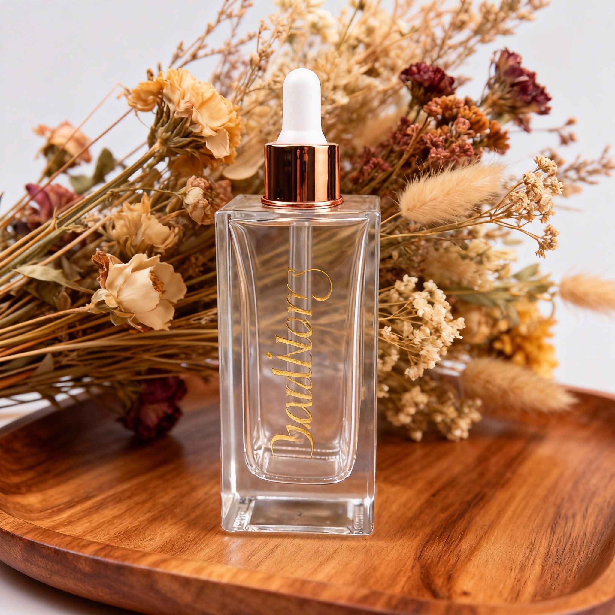 50ml Thick‑Base Square Glass dropper Bottle