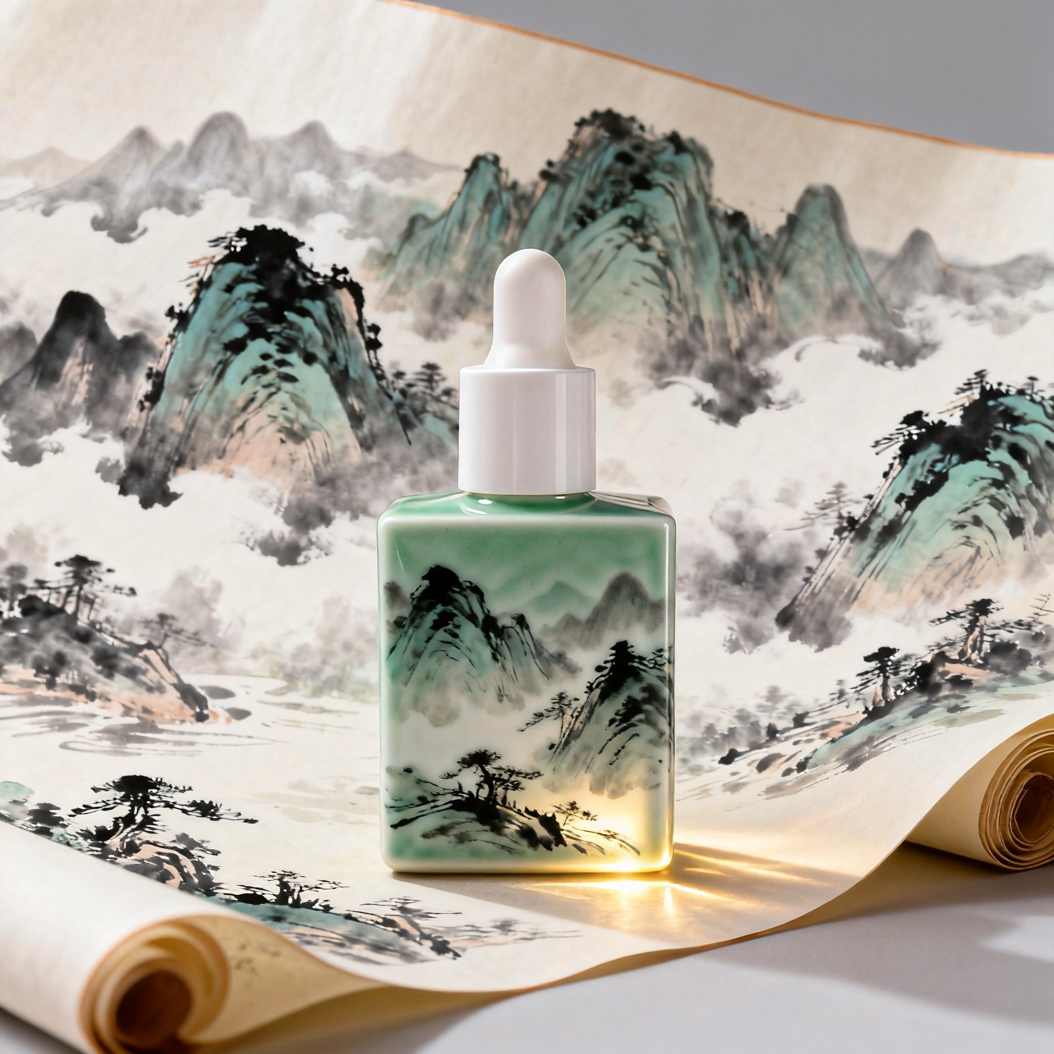30ml Square Glass dropper Bottle