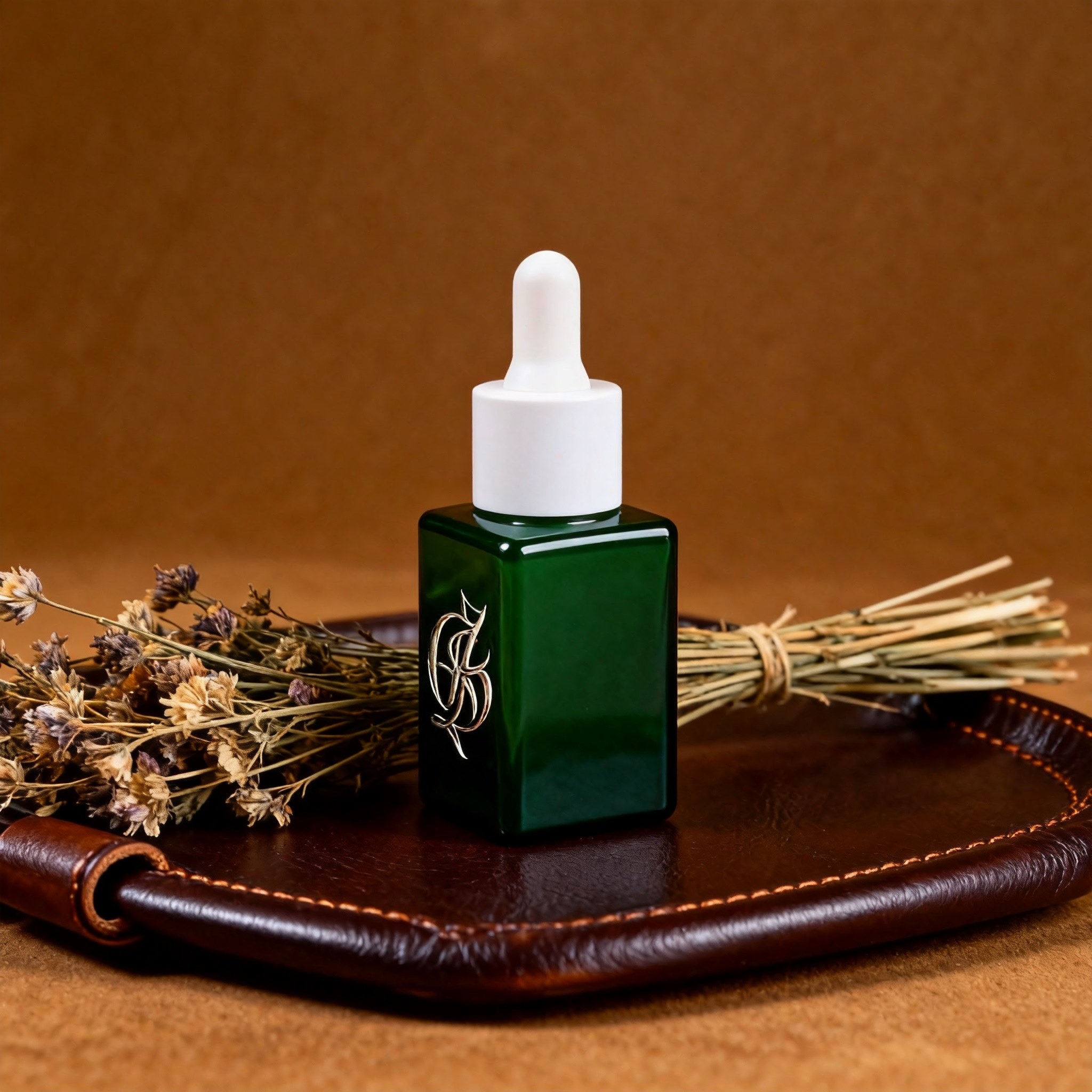 10ml Mini Square Glass dropper Bottle
