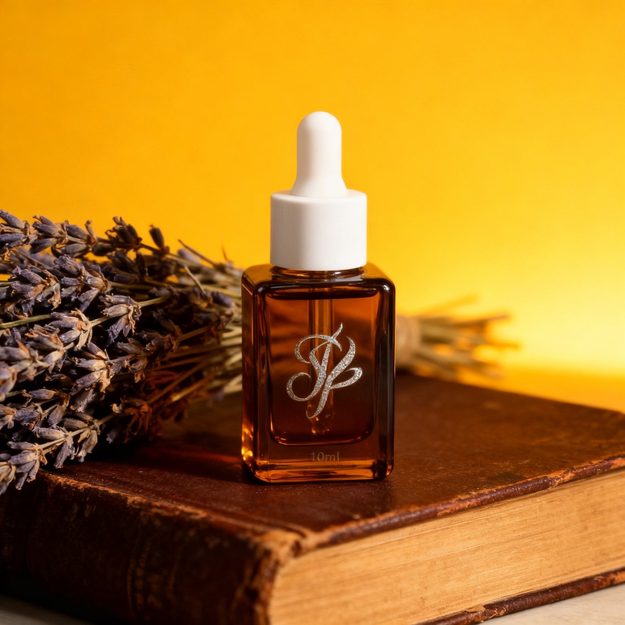 10ml Mini Square Glass dropper Bottle