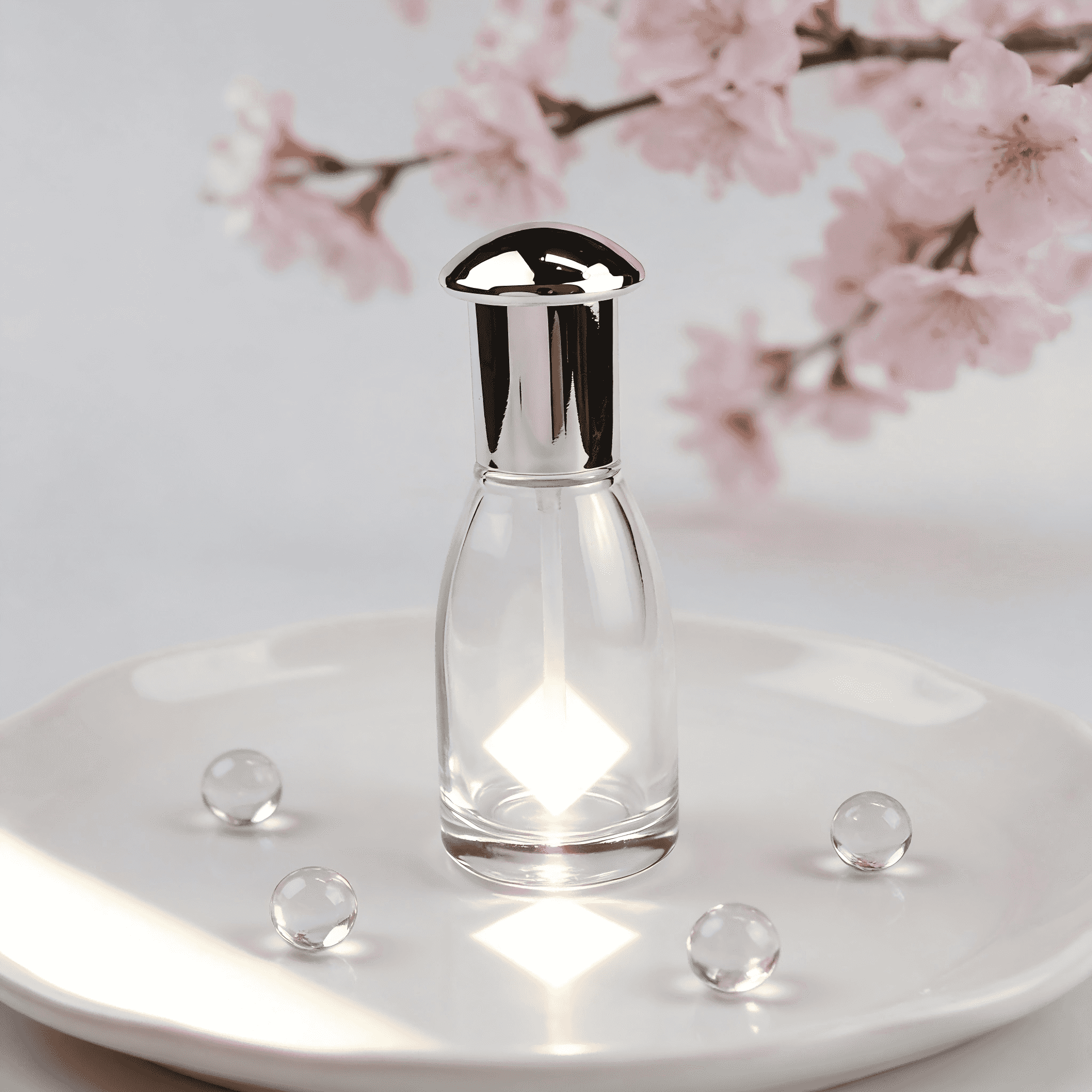 50g‑100ml Mushroom Cap Glass Skincare Set