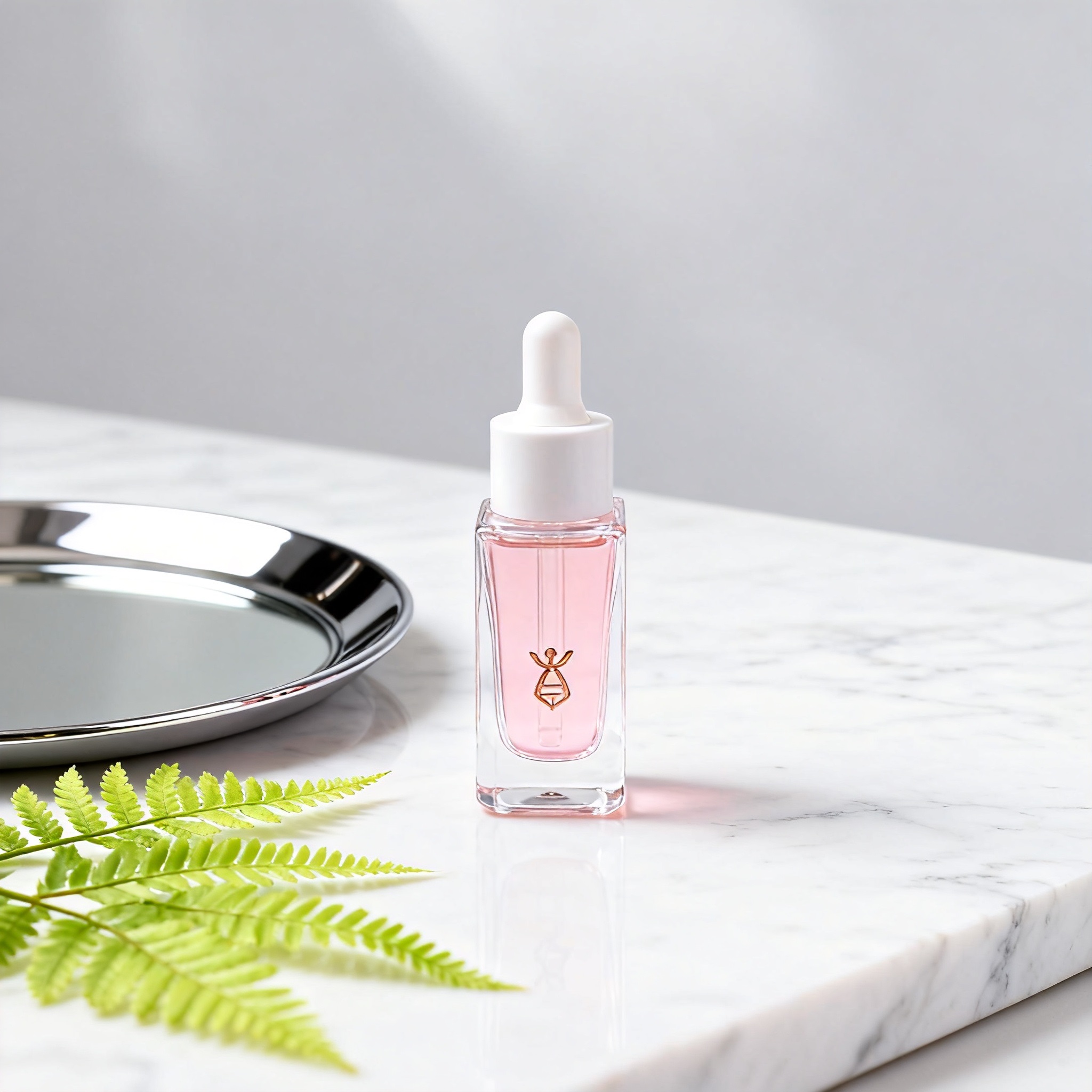 30ml Square Recessed‑Side dropper Bottle