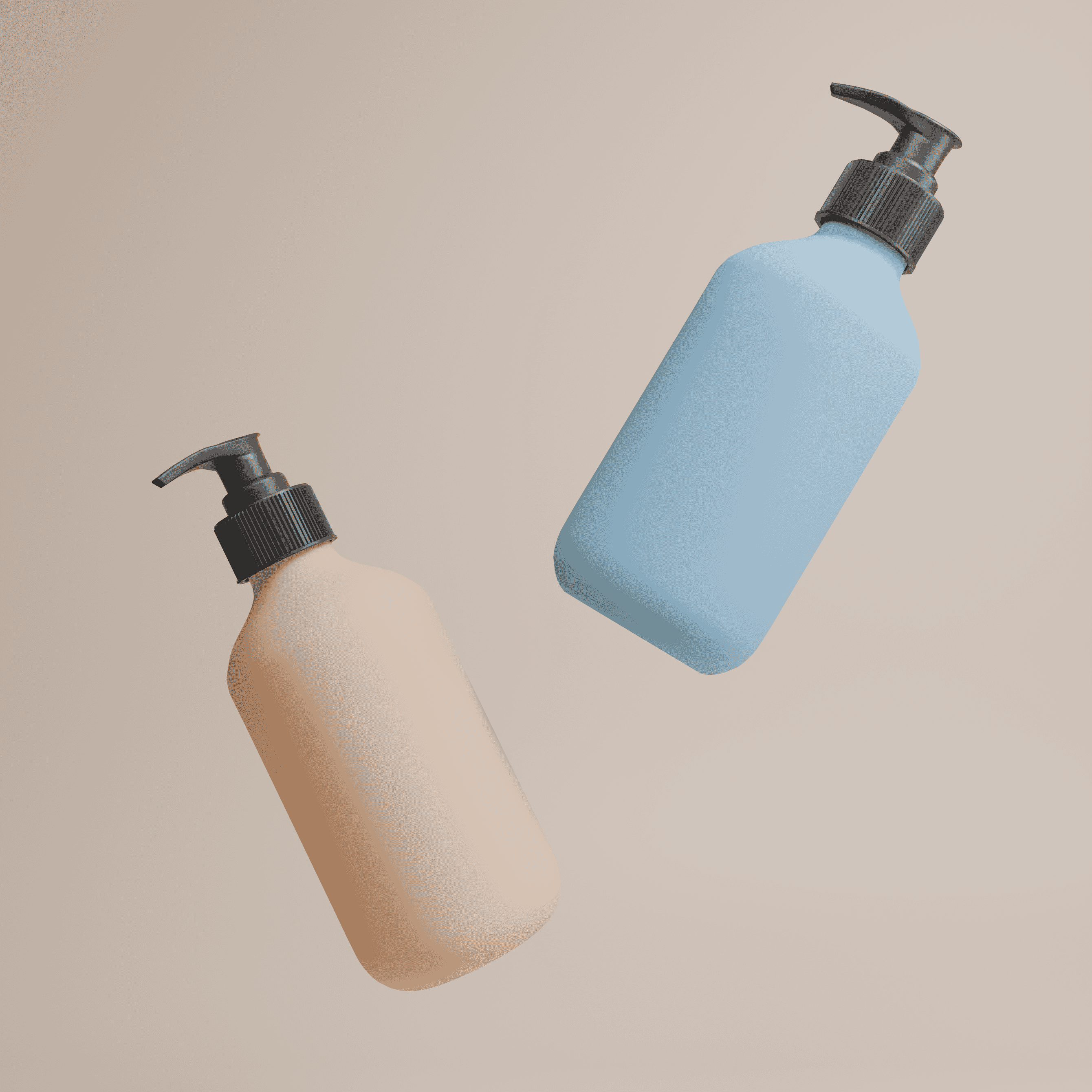 Multi‑Size Matte Soft‑Touch PET Lotion Pump Bottles